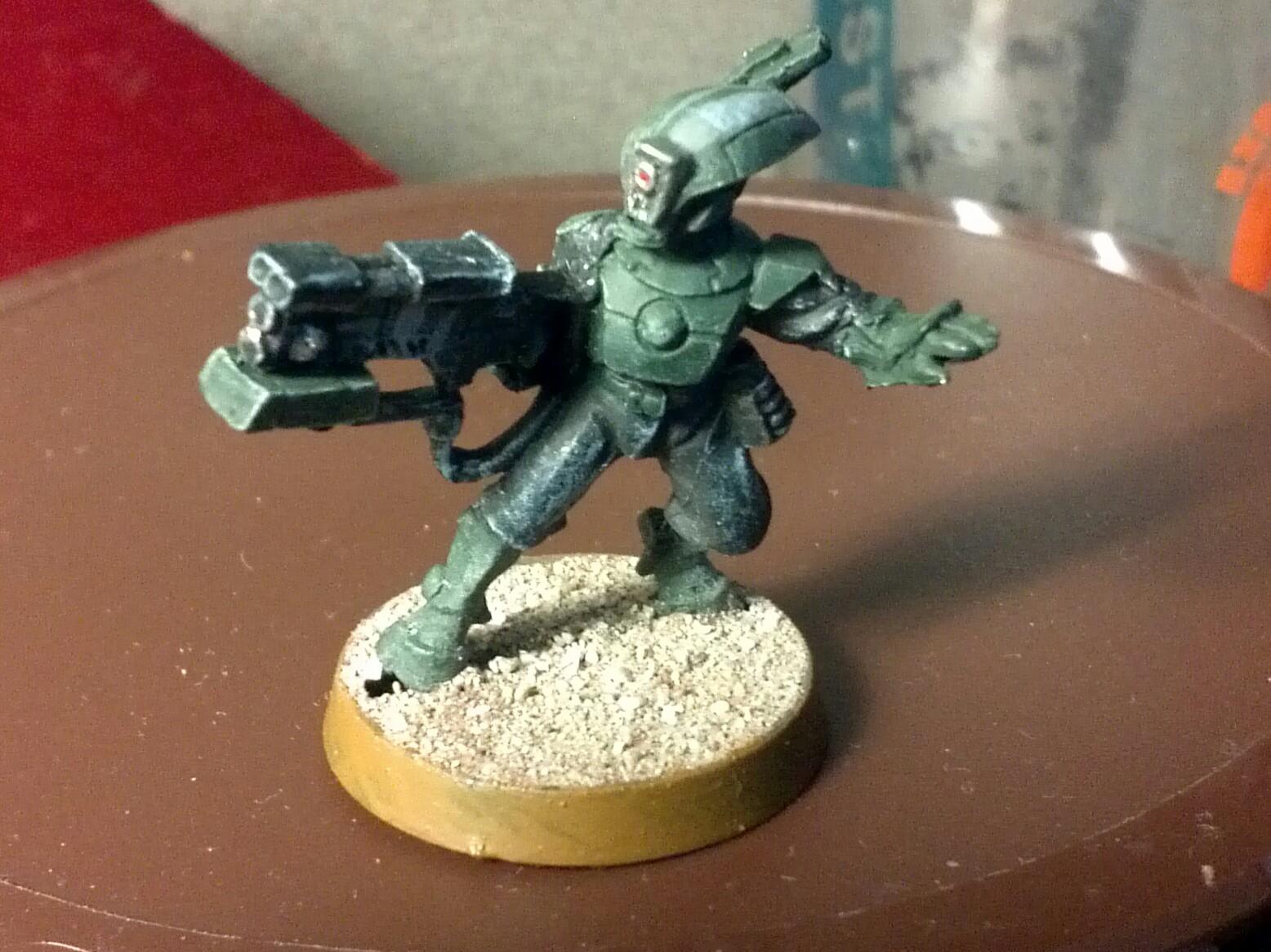 Tau, 1st Test model
