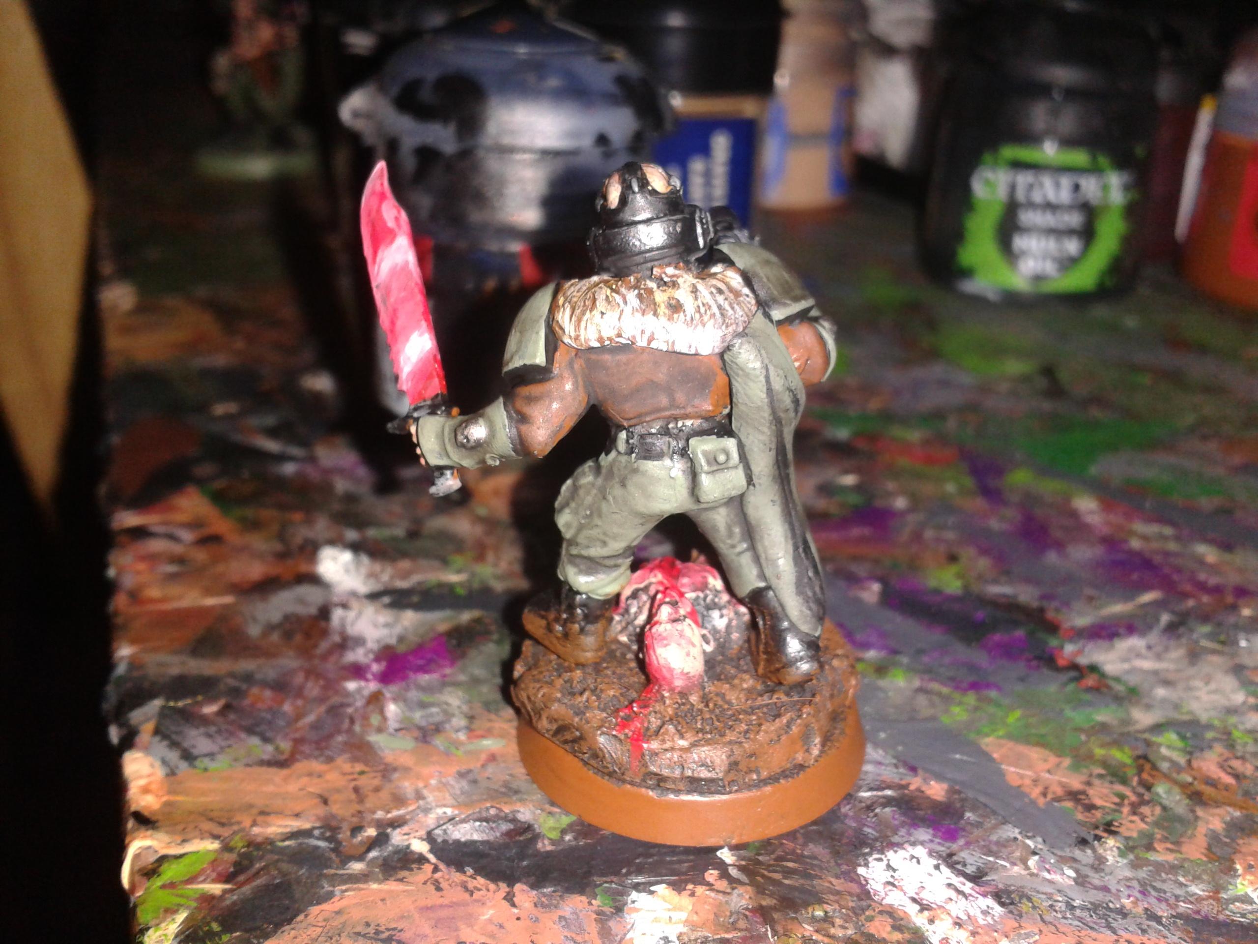 my poor attempt at a gs fur lining