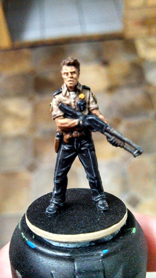 Police, Zombicide, Zombie