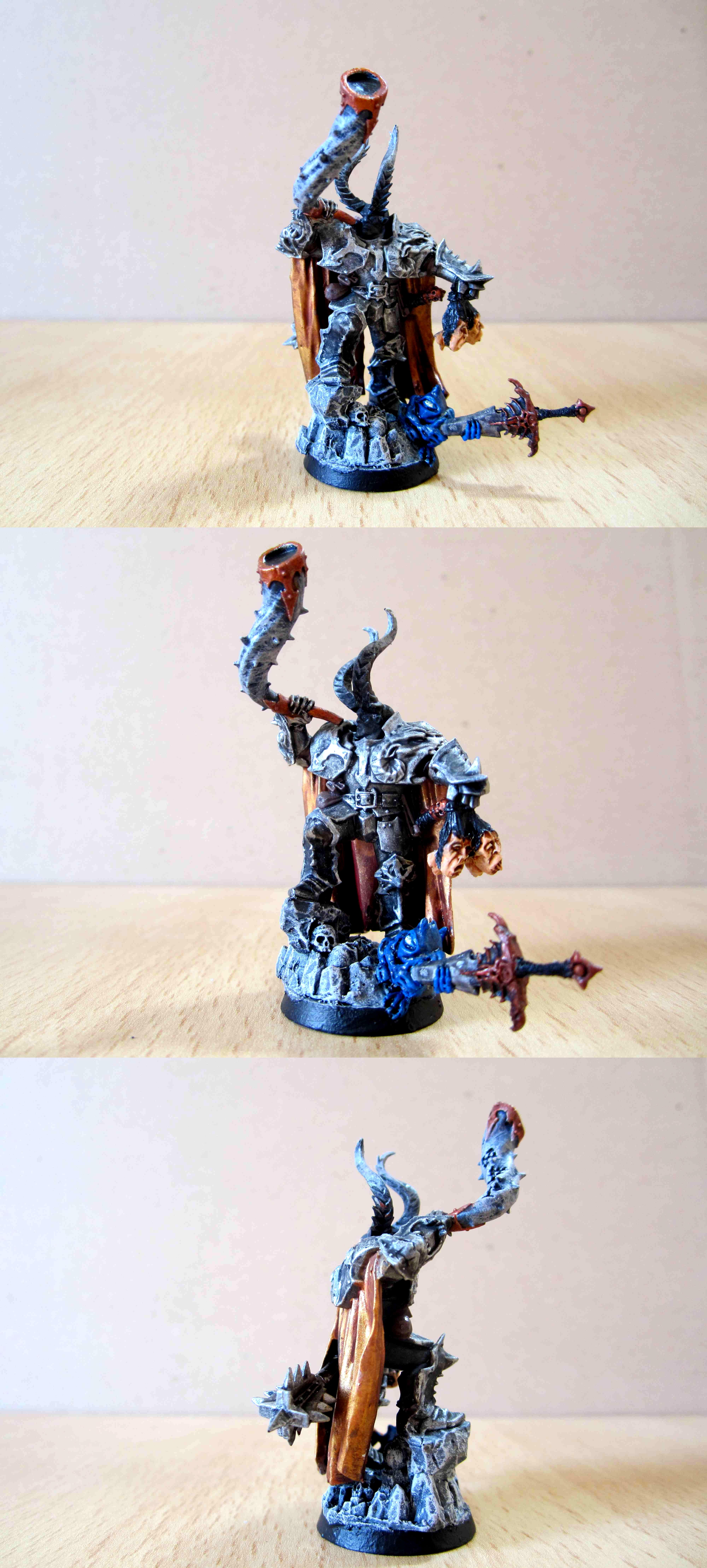 Astartes, Chaos Space Marines, Conversion, Huntmaster, Iron Warriors, Master Of Executions, Toramino
