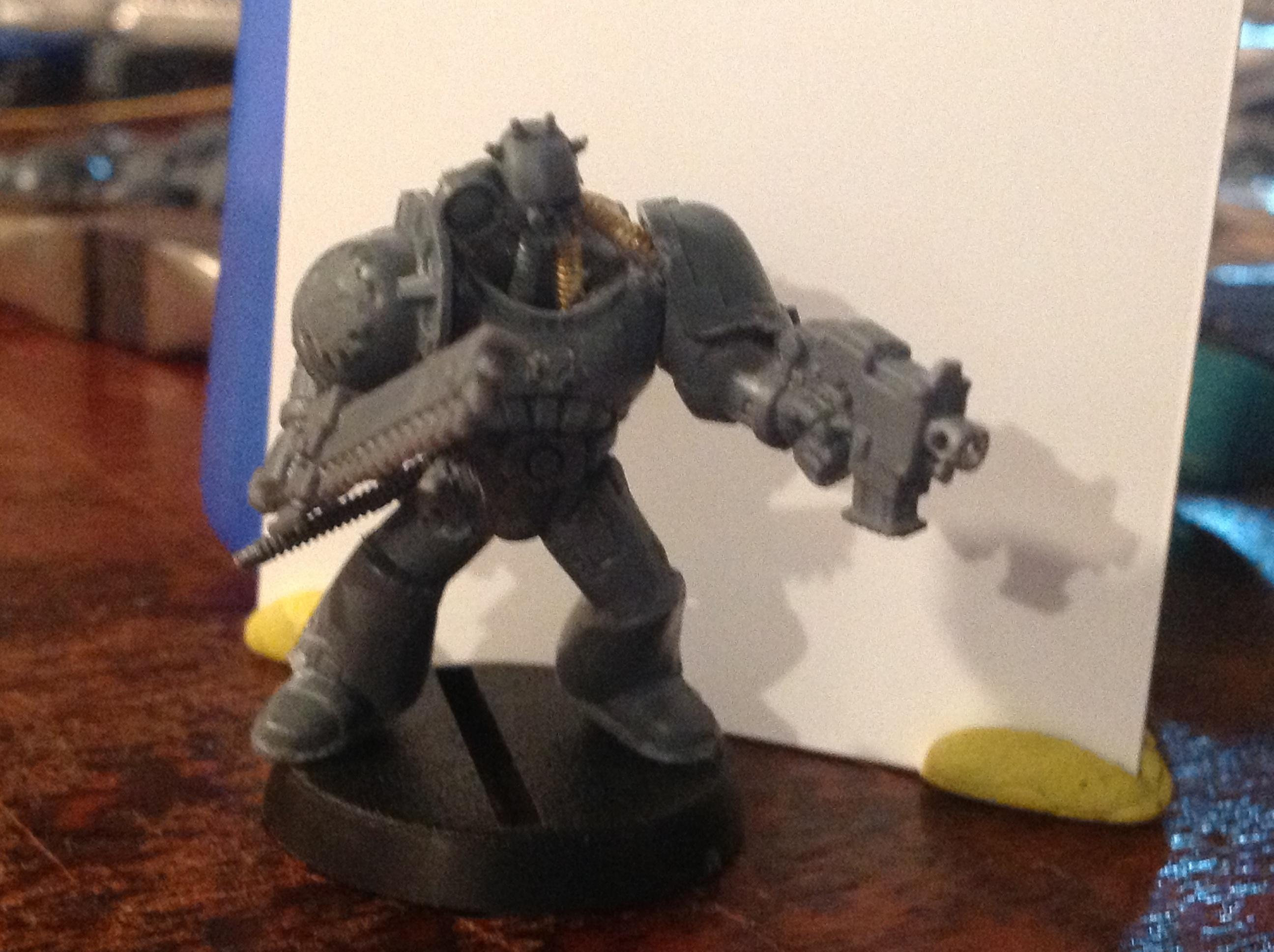 Iron skull front