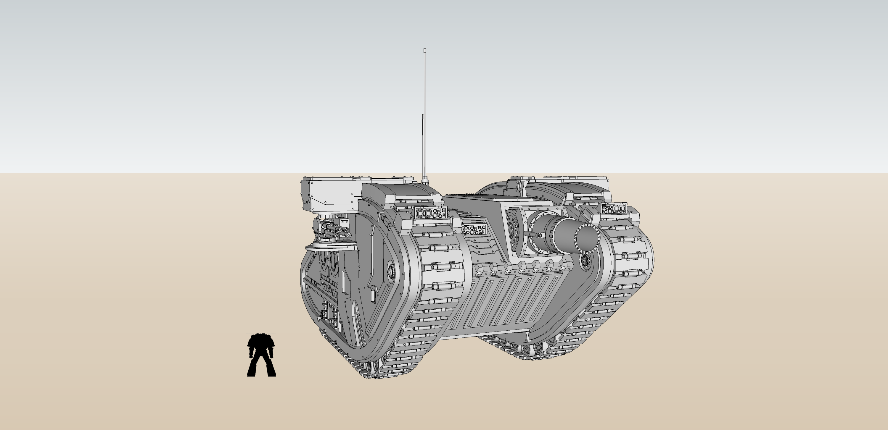 Horus Heresy, Space Marines, Super-heavy, Tank