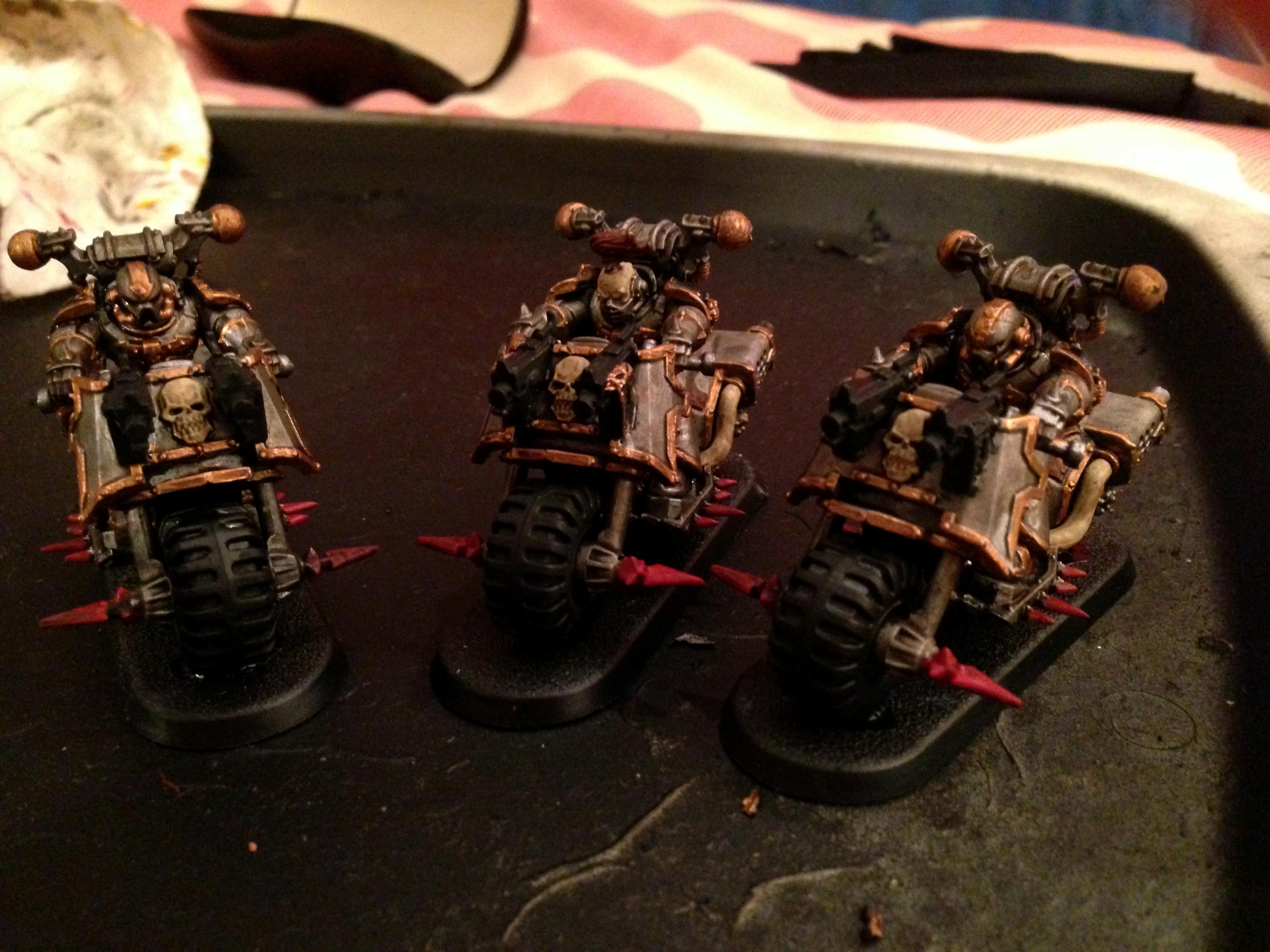 Chaos, Chaos Space Marines, Iron Warriors, Siege, Warband