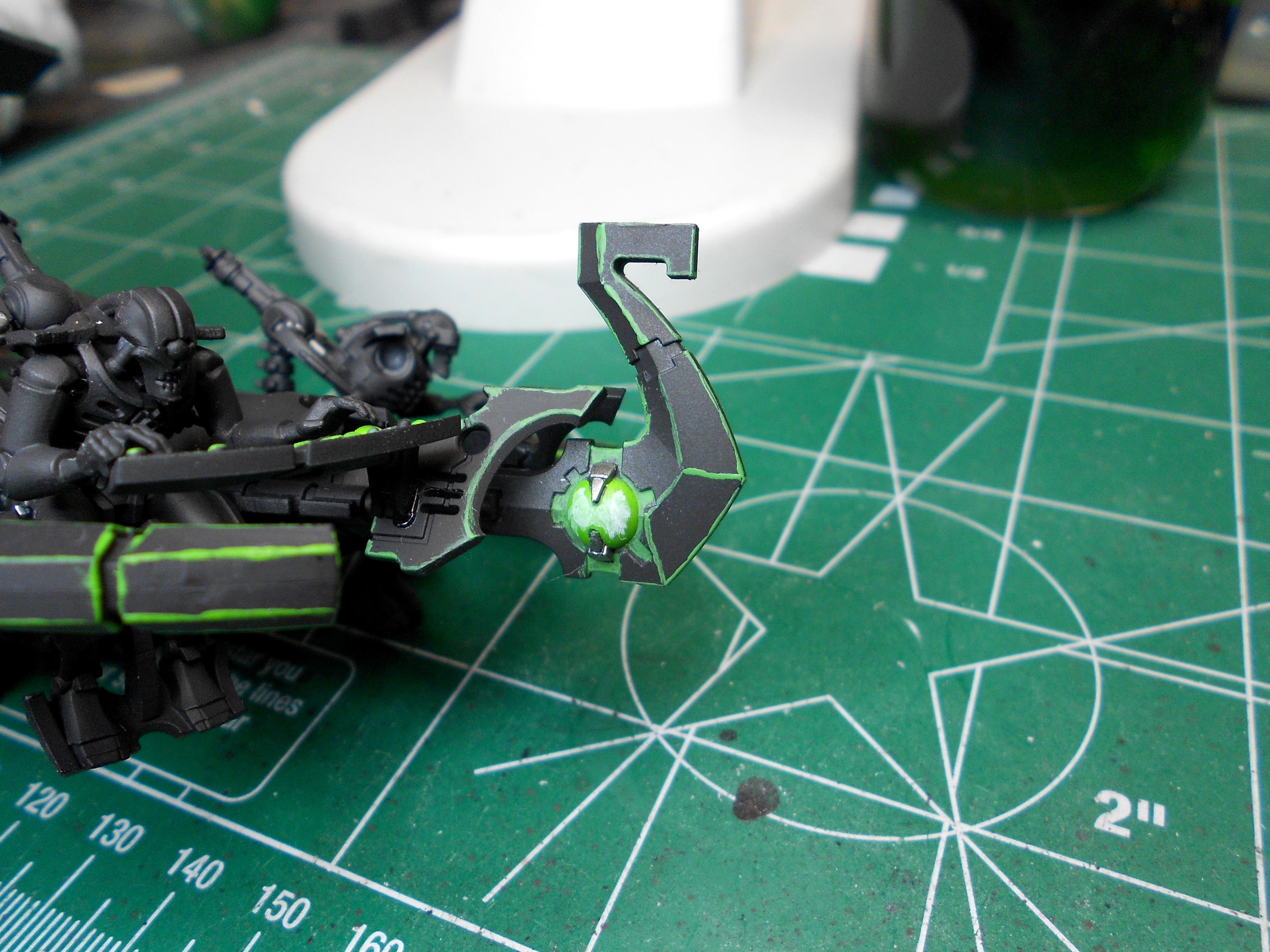 Barge, Black, Necrons, Warhammer 40,000, Work In Progress