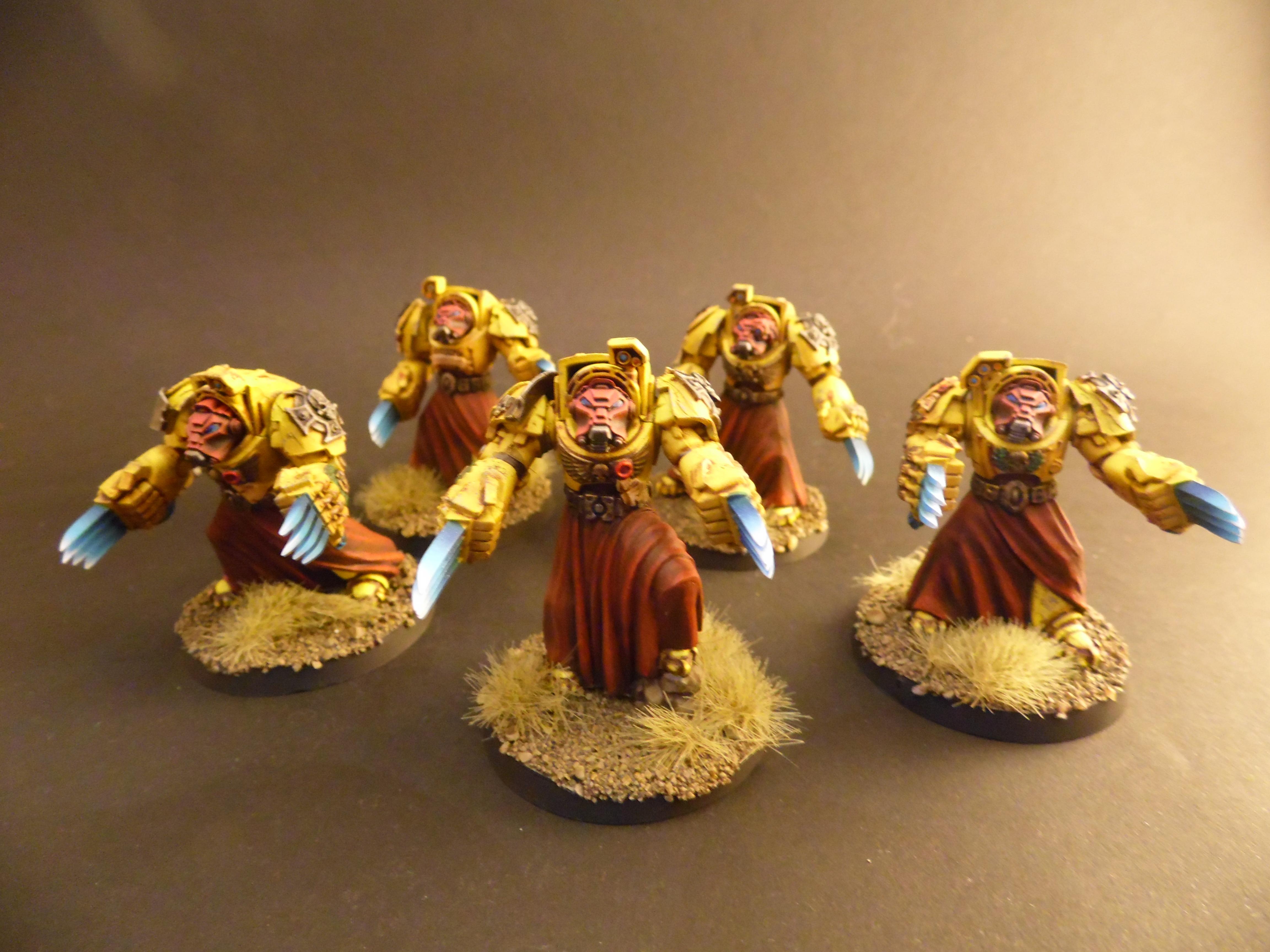 Assault, Fists, Imperial, Painting, Rusty, Rustytankpainting, Squad, Tank, Terminator Armor, Warhammer 40,000, Warhammer Fantasy