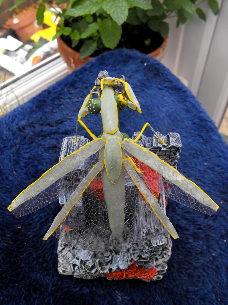 Chaos Space Marines, Daemon Prince, Mantis Maker Challenge, Mantis Prince, Mantis Warriors