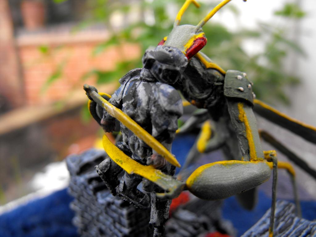 Chaos Space Marines, Daemon Prince, Mantis Maker Challenge, Mantis Prince, Mantis Warriors