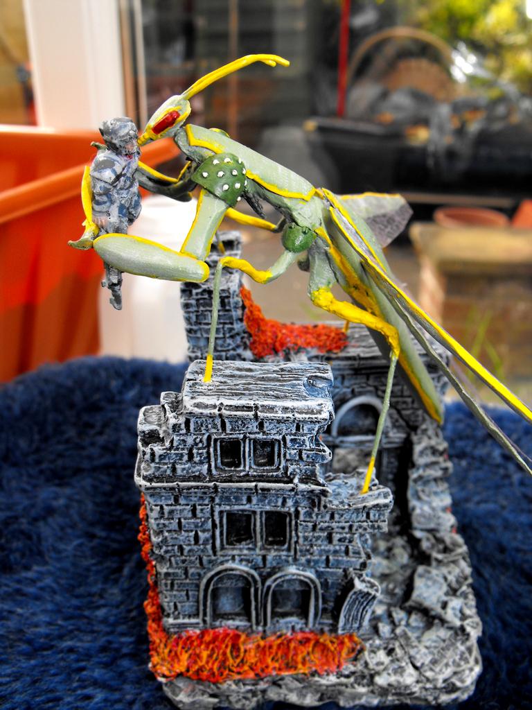 Chaos Space Marines, Daemon Prince, Mantis Maker Challenge, Mantis Prince, Mantis Warriors