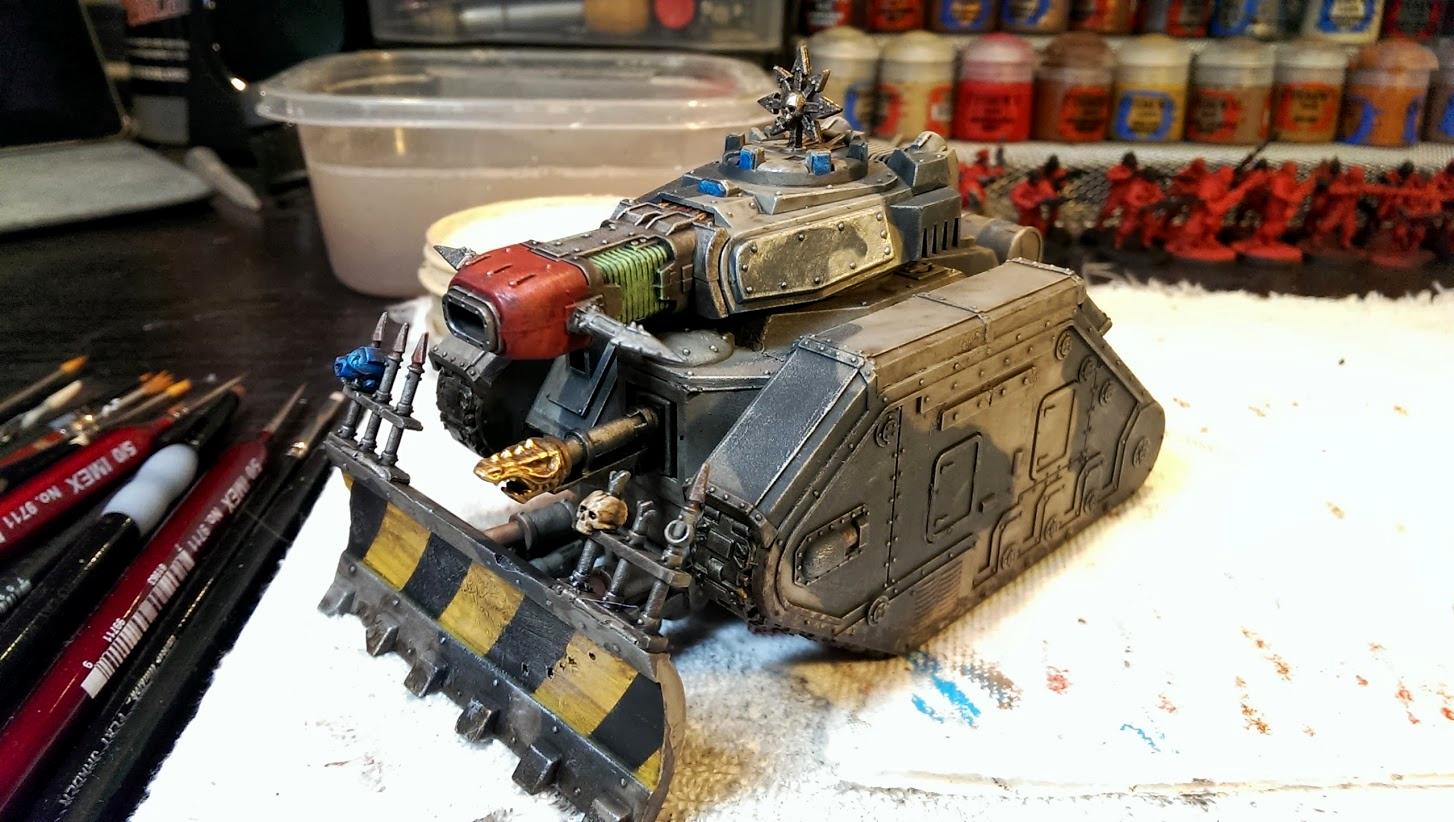 Chaos Renegade, Executioner, Iron Warriors, Leman Russ, Traitor Guard