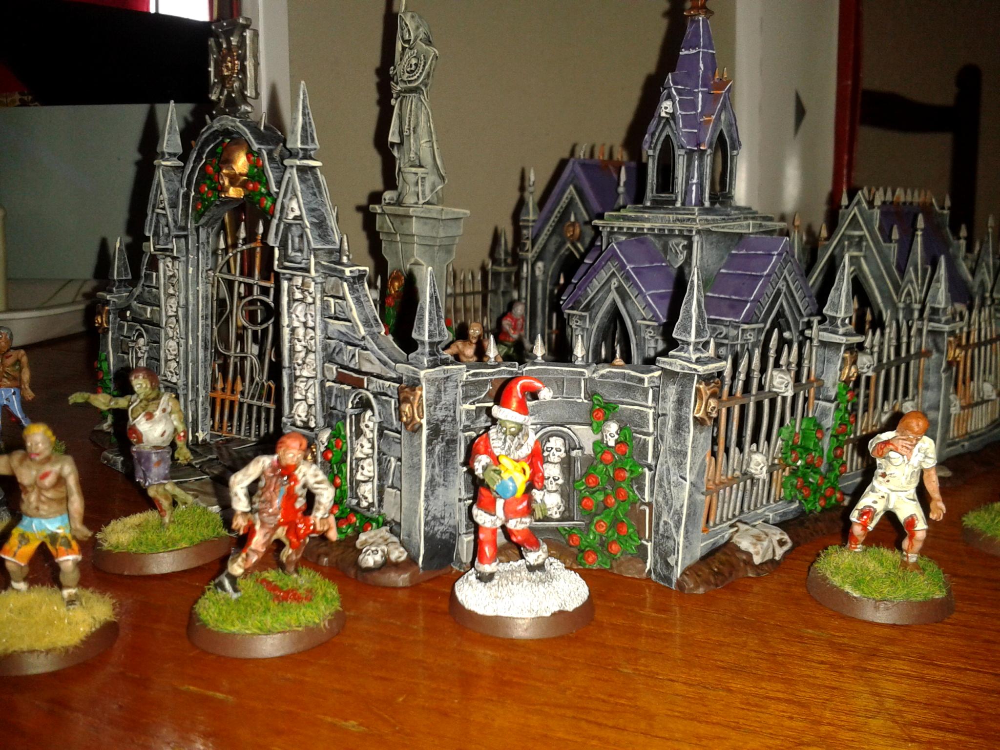 Garden, Morr, Santa Claus, Undead, Zombie