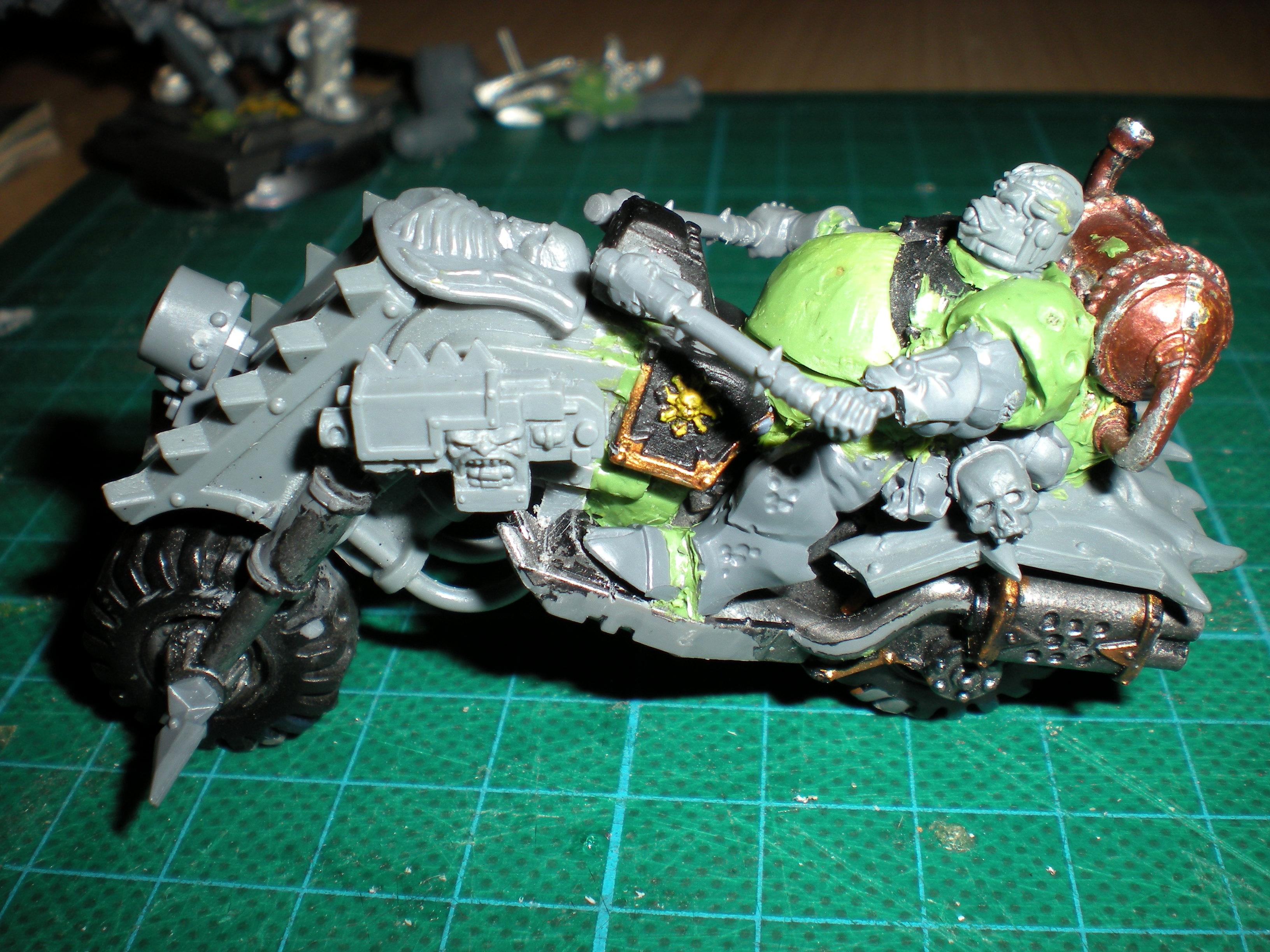 Chaos Lord on bike