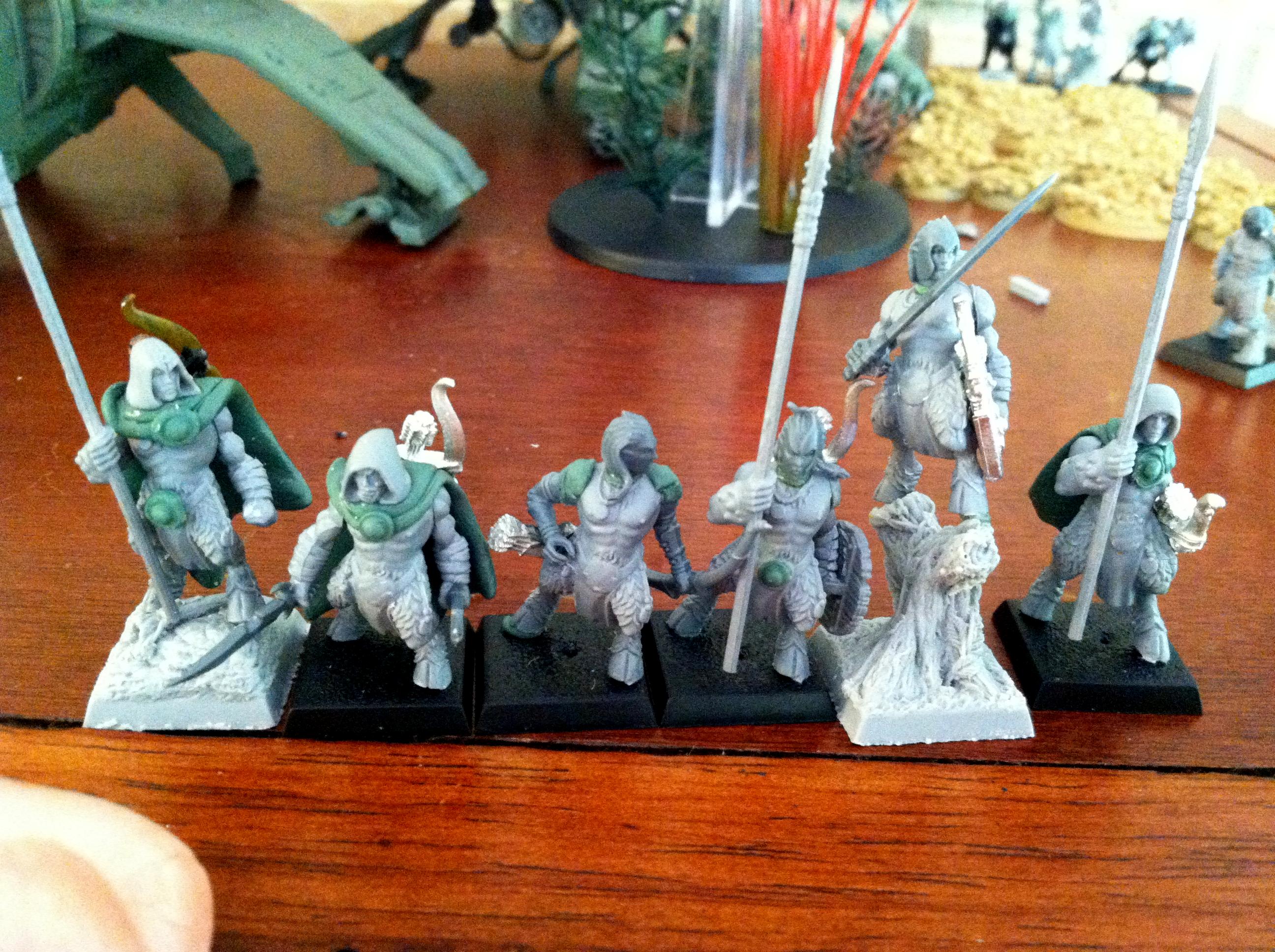 faun warriors (ungors / glad guard)