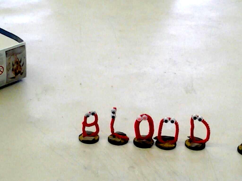 Blood Letter, Bloodletters, Chaos Daemons, Humor, Pipe Cleaner
