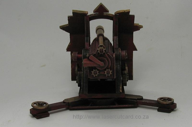 Cannon, Chaos, Laser Cut