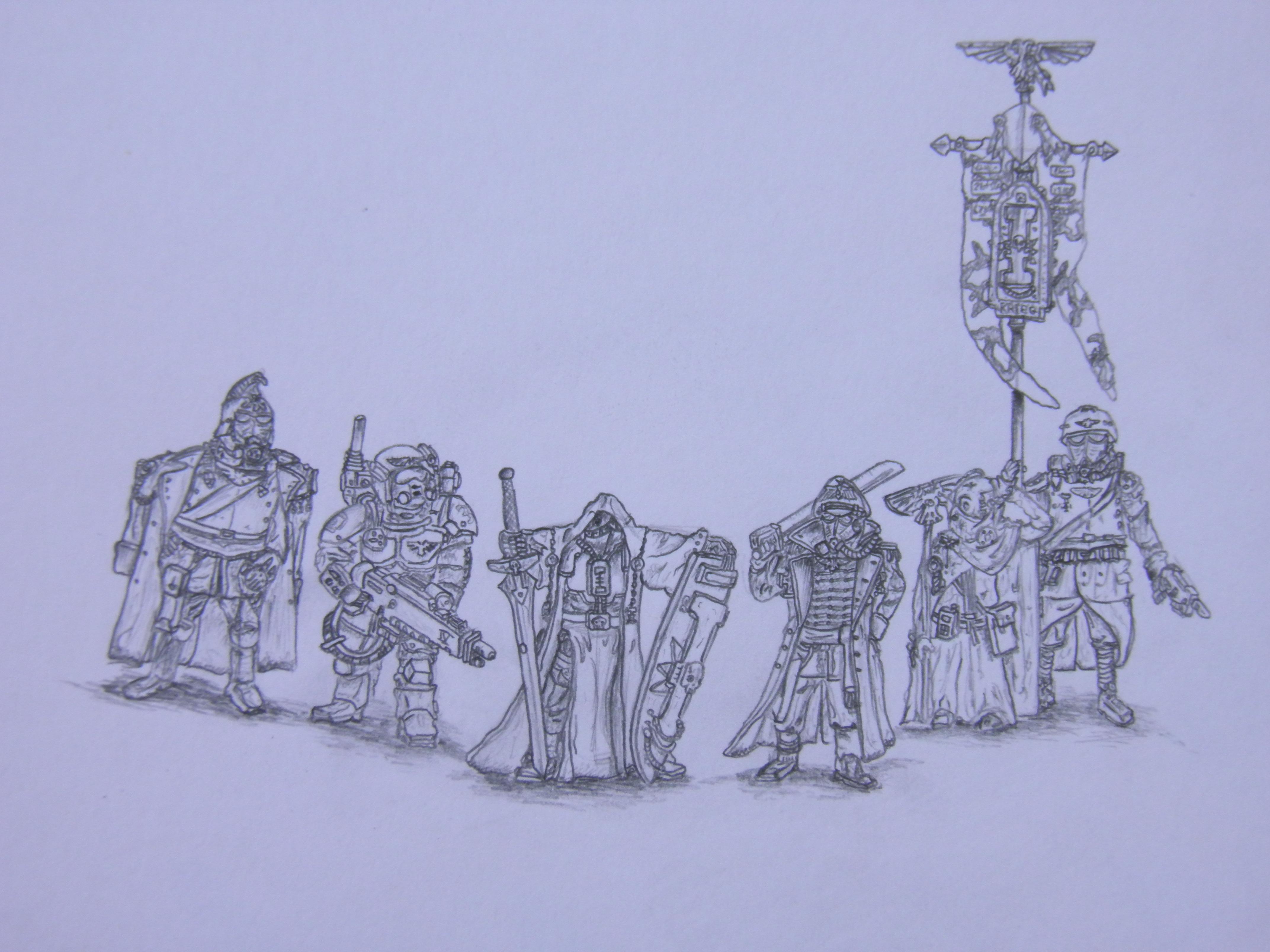 Imperial Guard Drawing