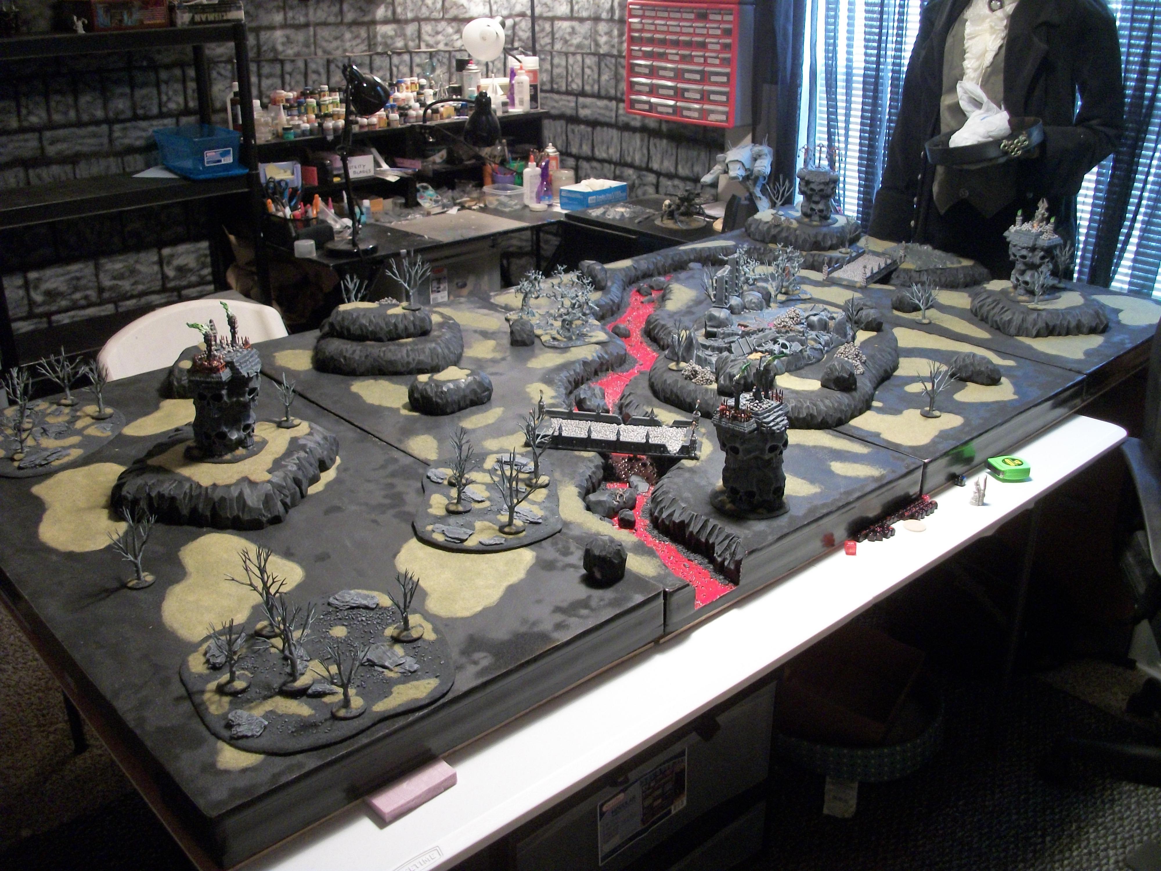 Chaos, Demon World, Skull, Terrain, Undead