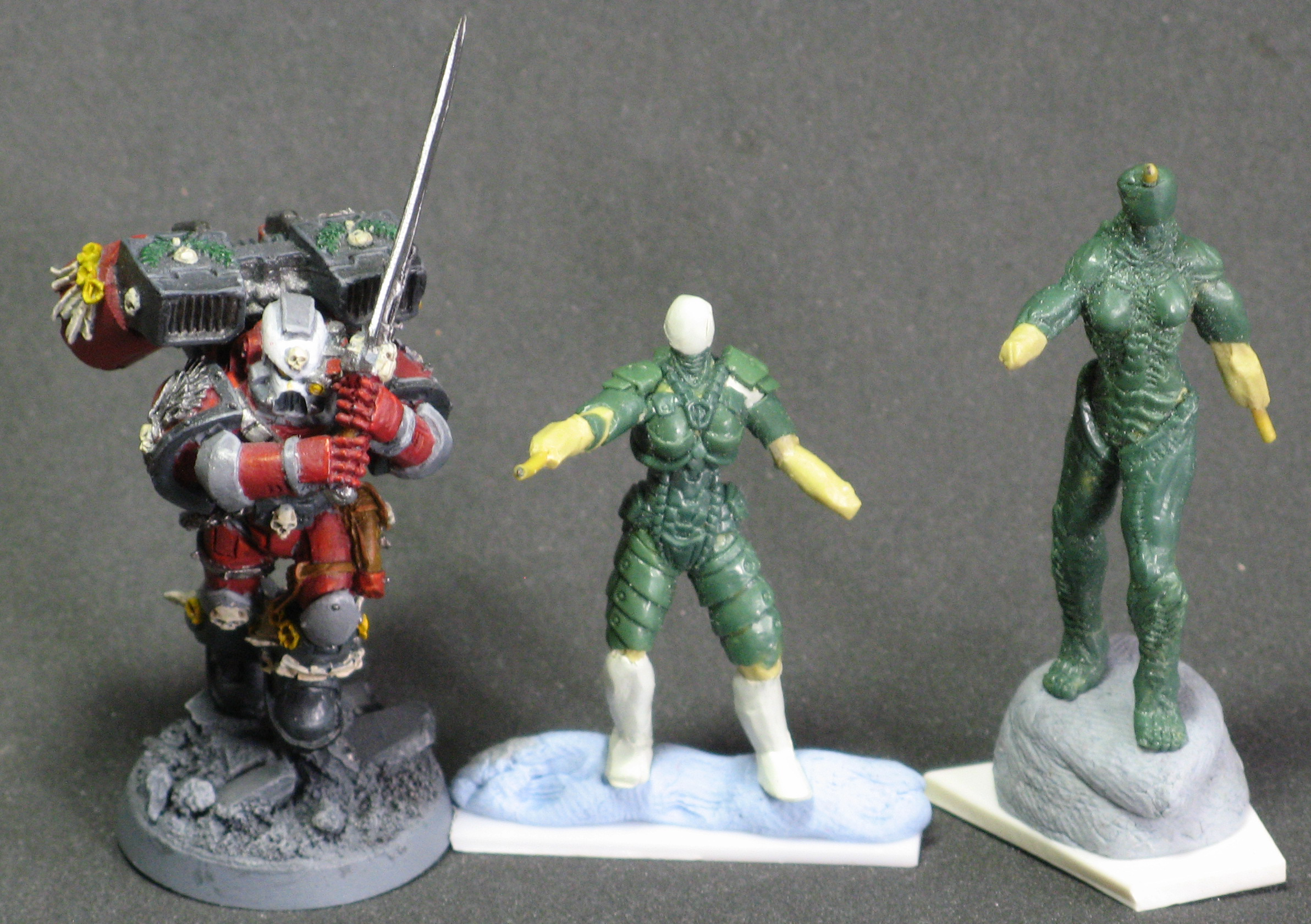 random unfinished sculpts