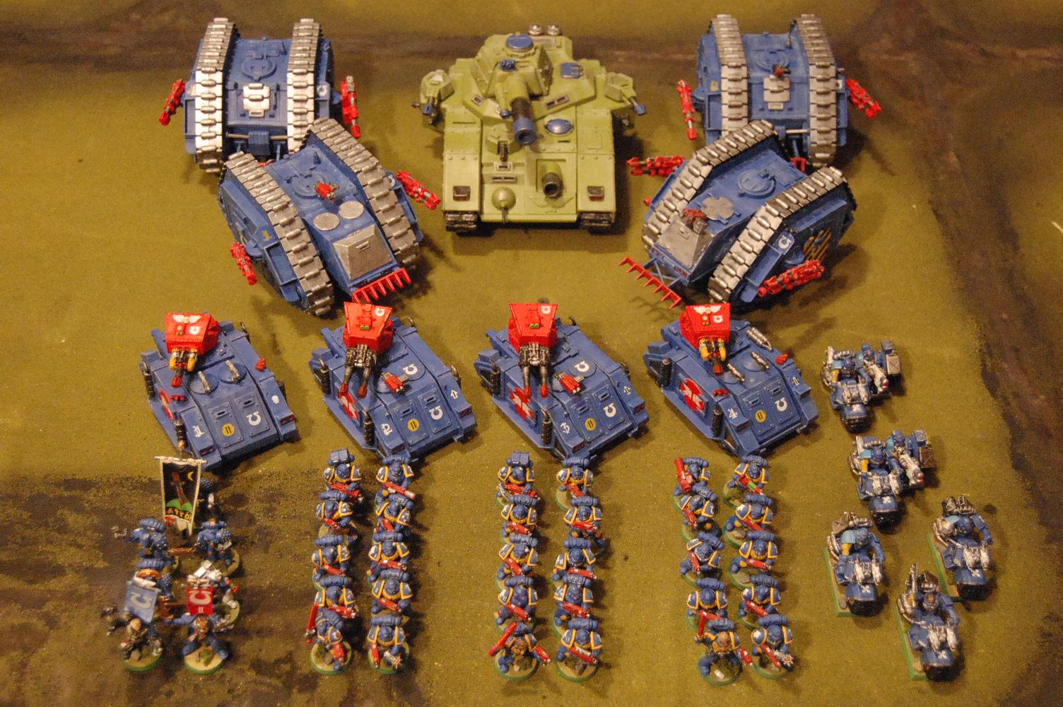 2nd Edition, Baneblade, Land Raider, Rogue Trader, Ultra Marines