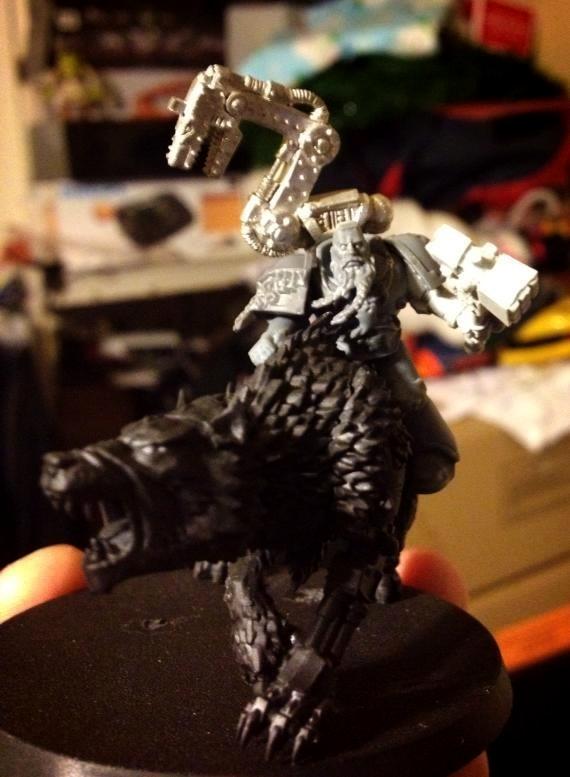 Iron Priest, Space Wolves, Thunderwolf