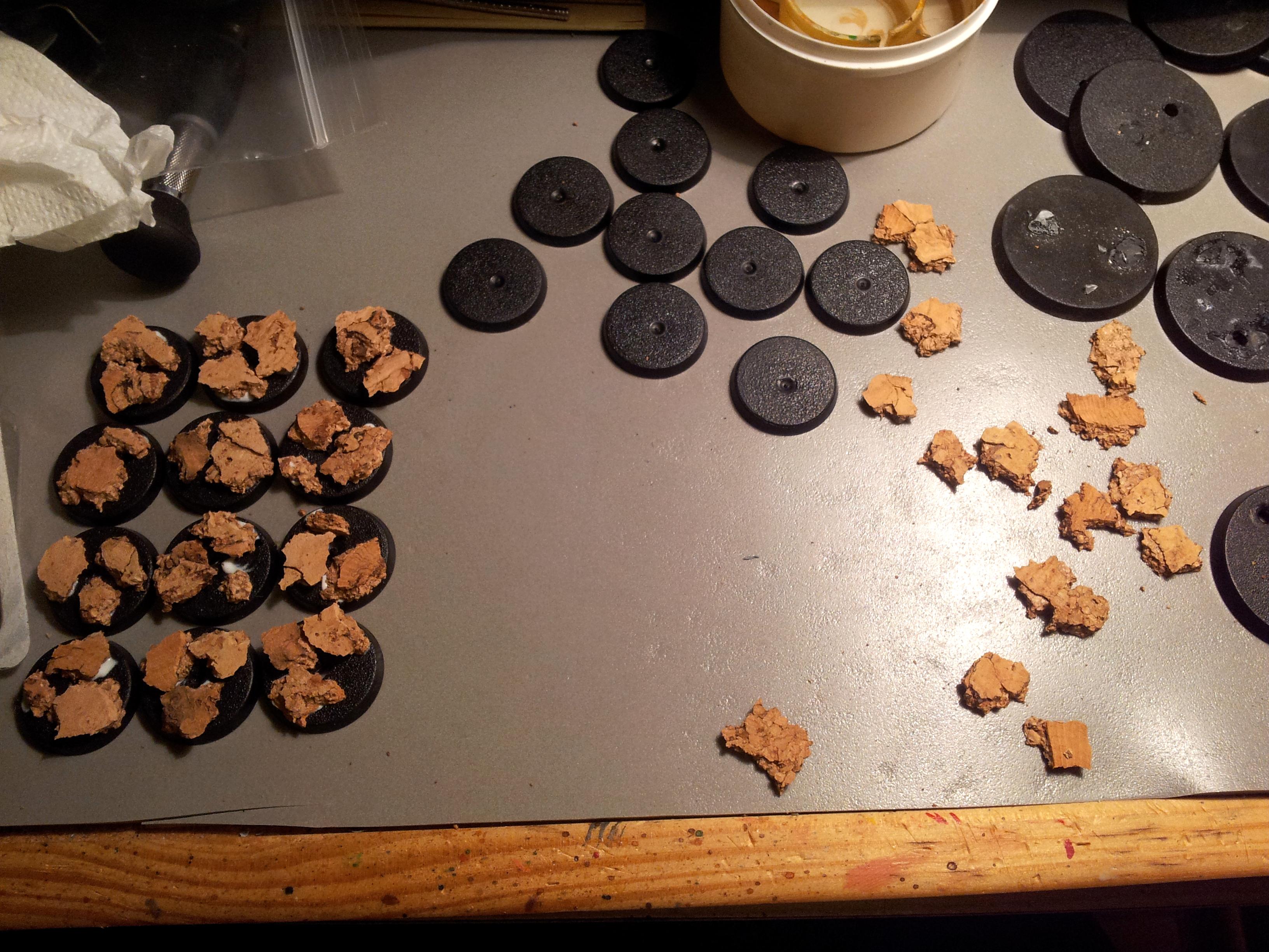 Wh40k bases WIP