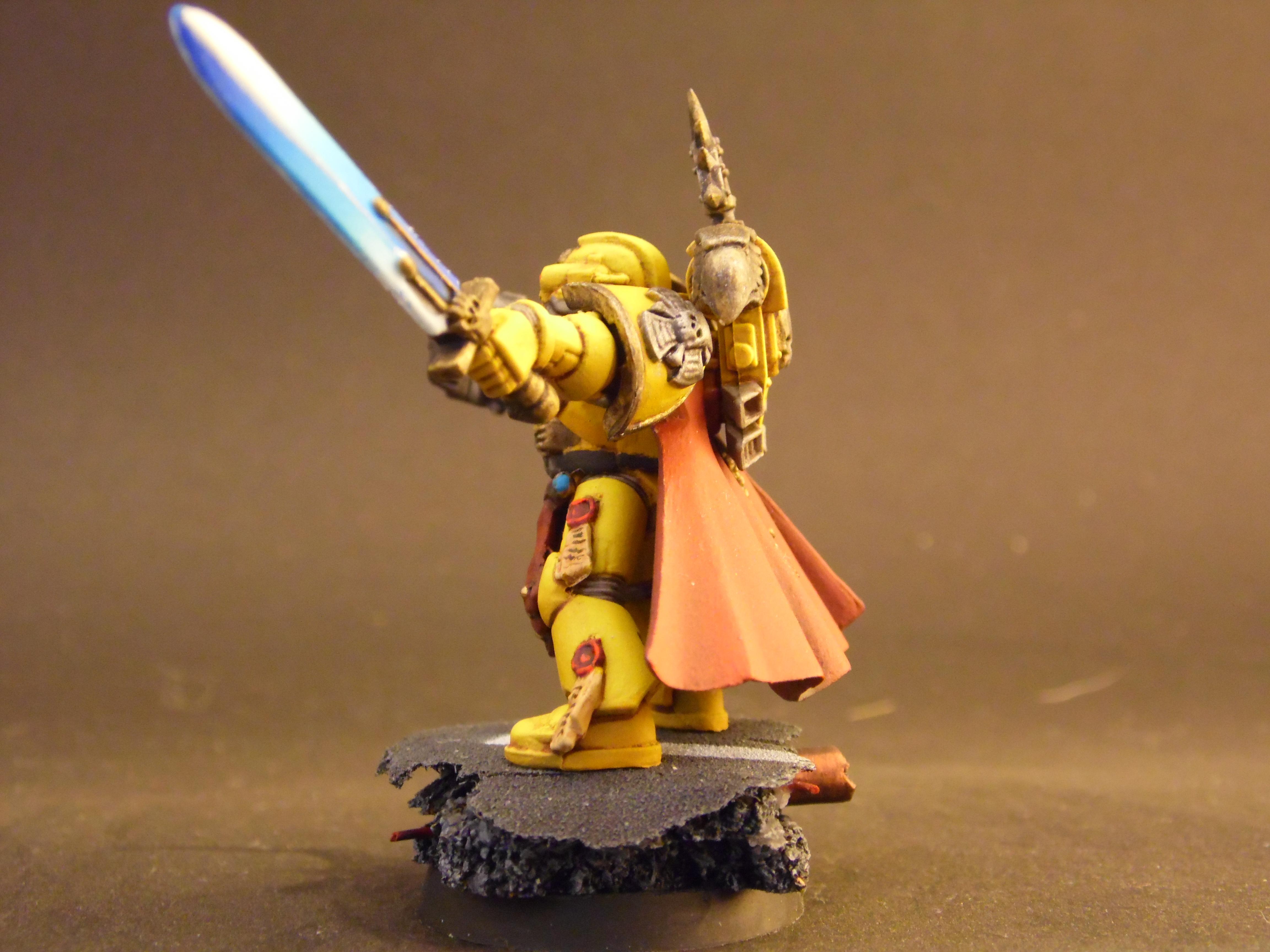 Captain, Commander, Fist, Imperial, Painting, Rustytankpainting, Warhammer 40,000, Warhammer Fantasy