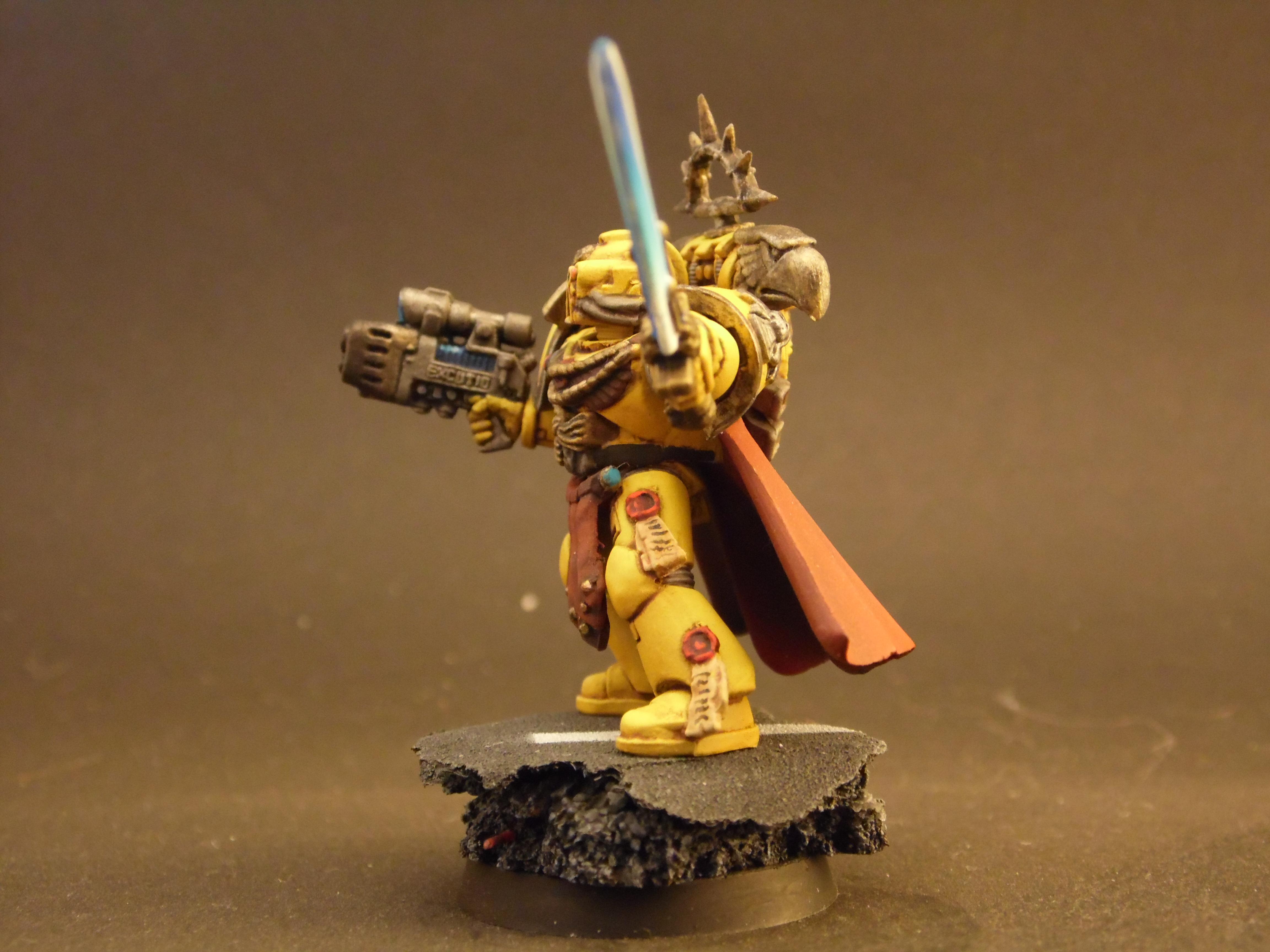 Captain, Commander, Fist, Imperial, Painting, Rustytankpainting, Warhammer 40,000, Warhammer Fantasy