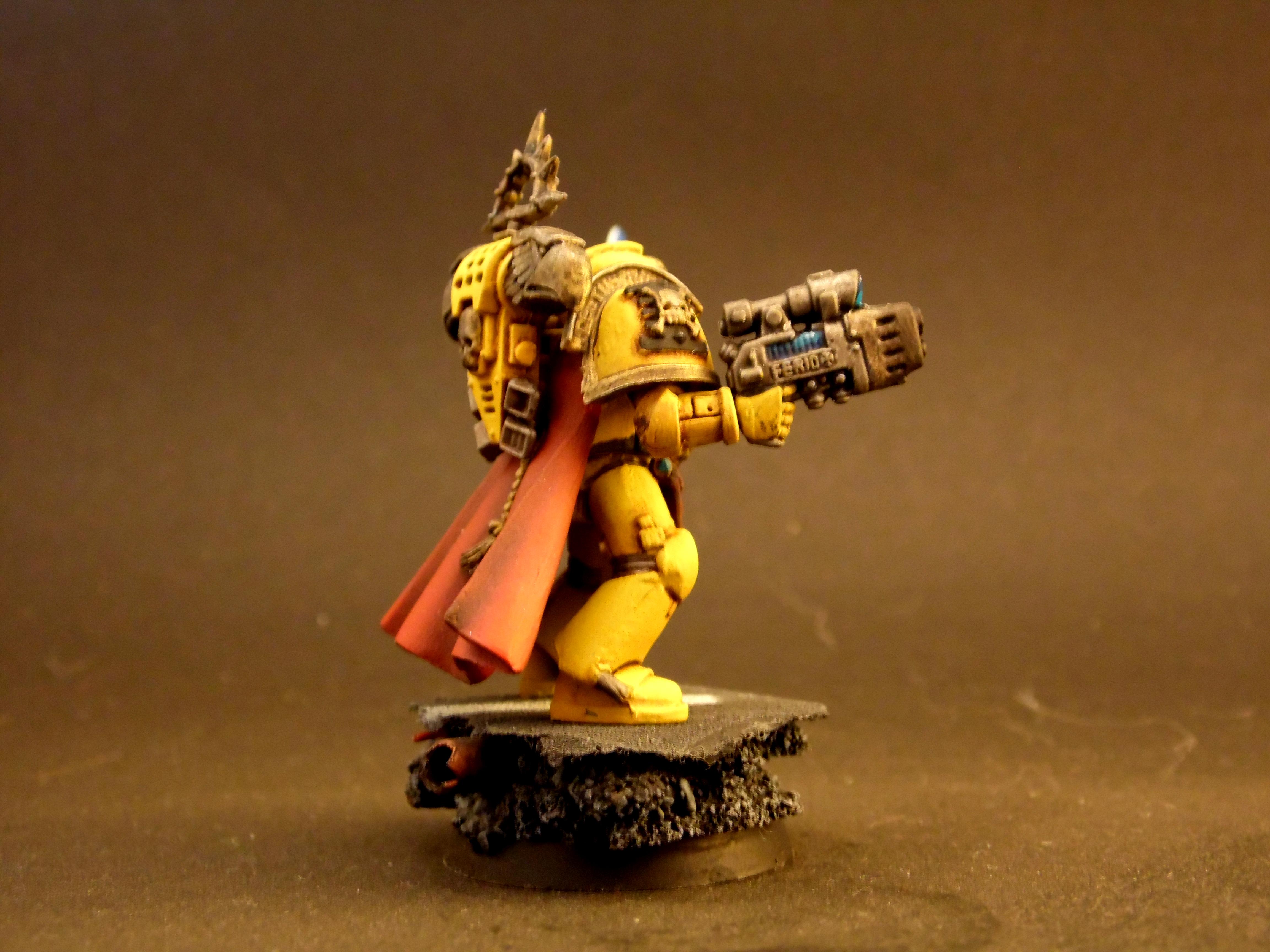 Captain, Commander, Fist, Imperial, Painting, Rustytankpainting, Warhammer 40,000, Warhammer Fantasy
