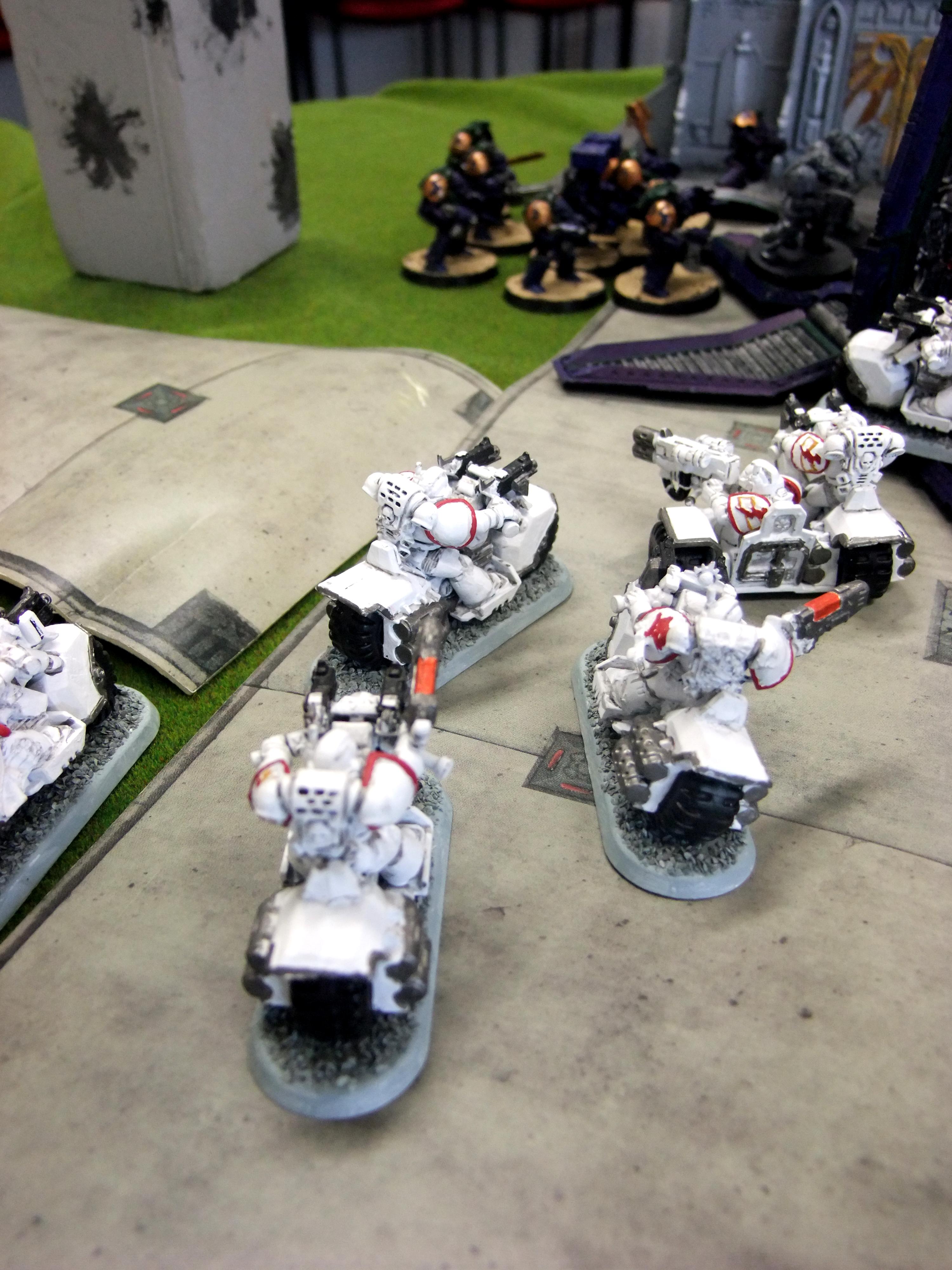 Bike, White Scars, Bikes vs Terminators