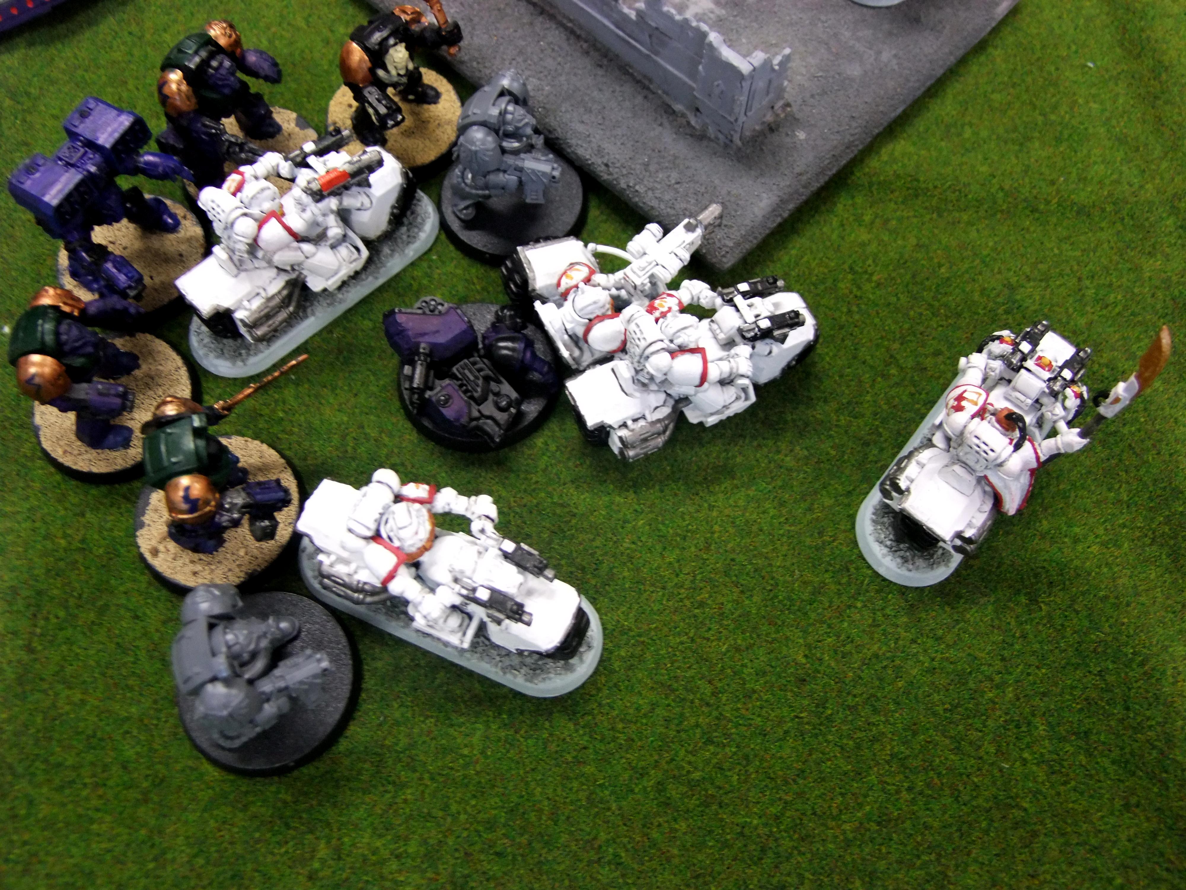 Bike, White Scars, The Terminators catch up