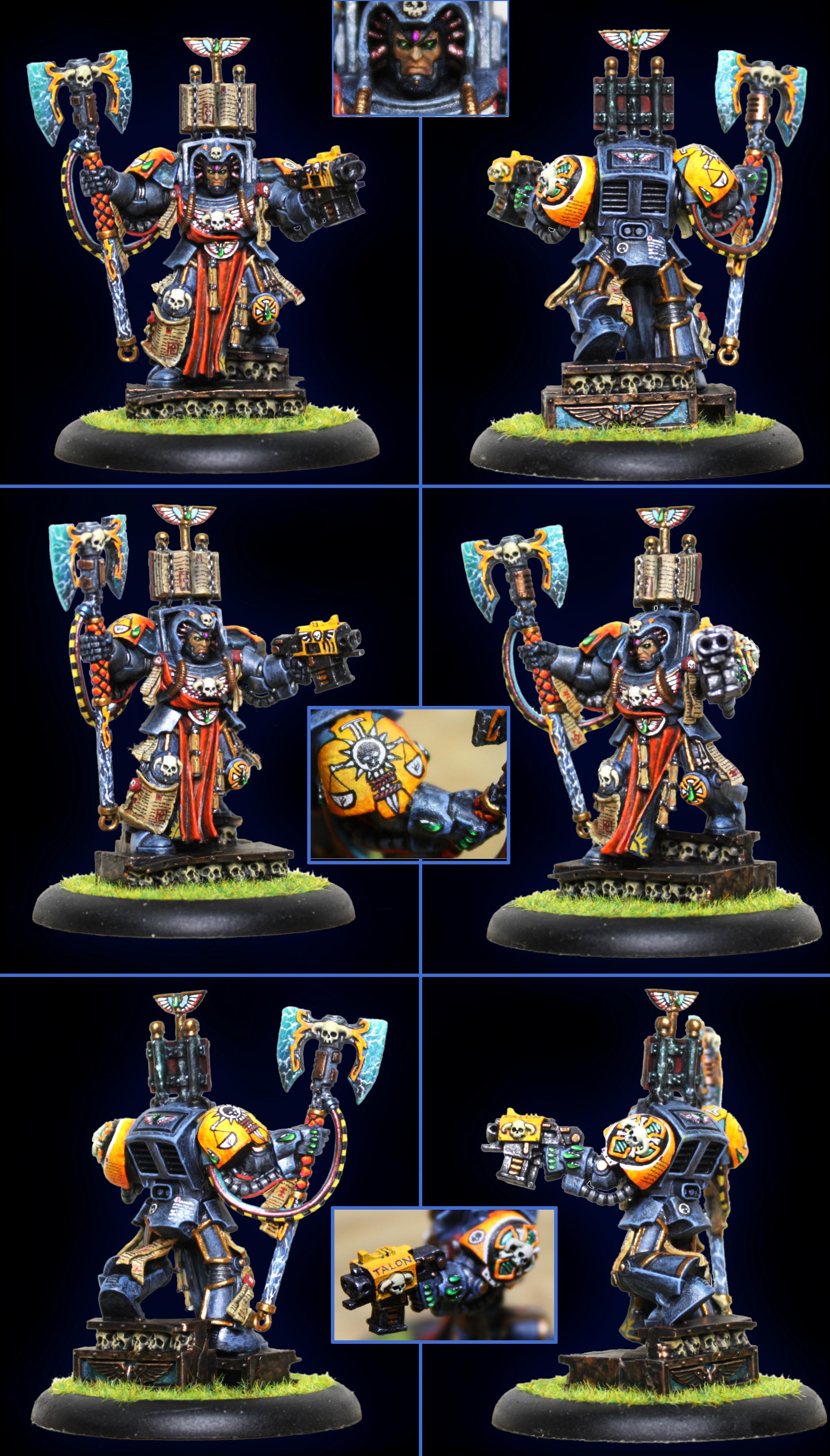 Librarian, Space Hulk, Space Marines, Warhammer 40,000