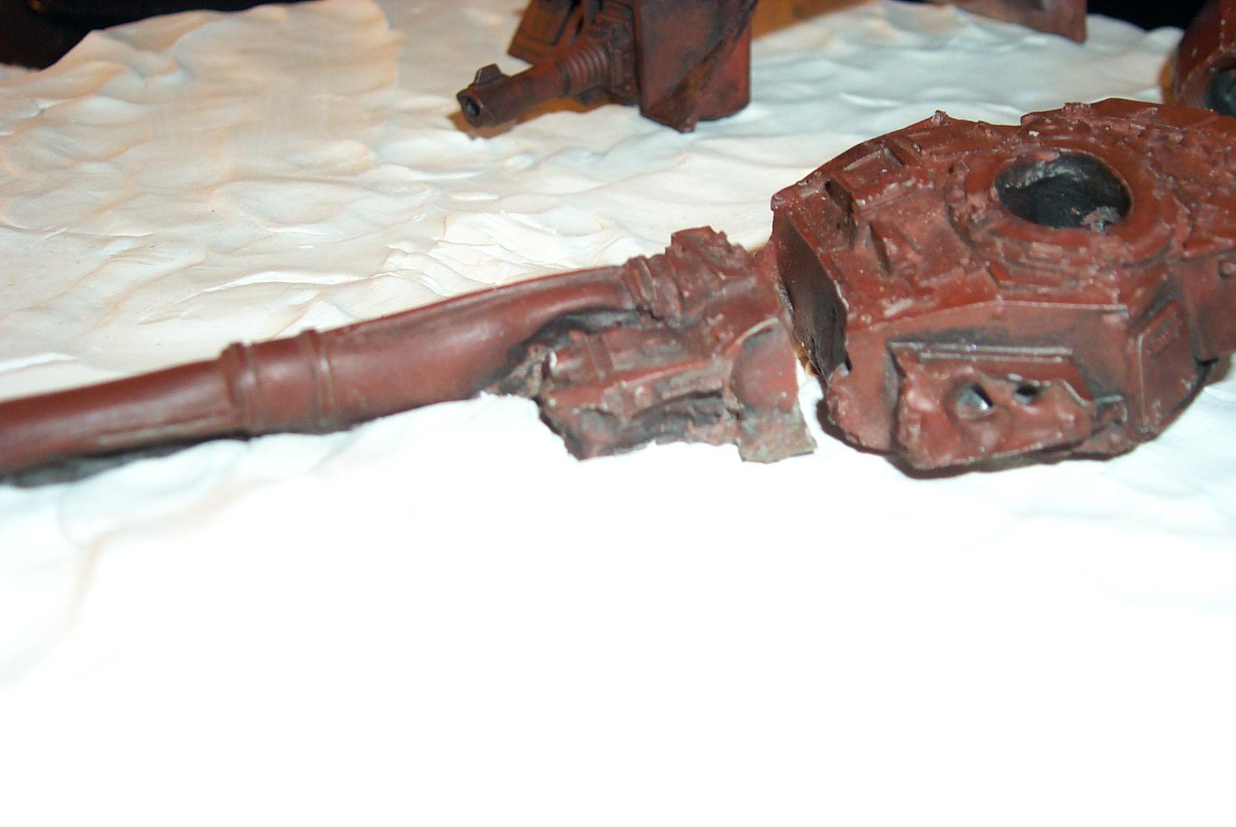 A closeup of the Ryza turret
