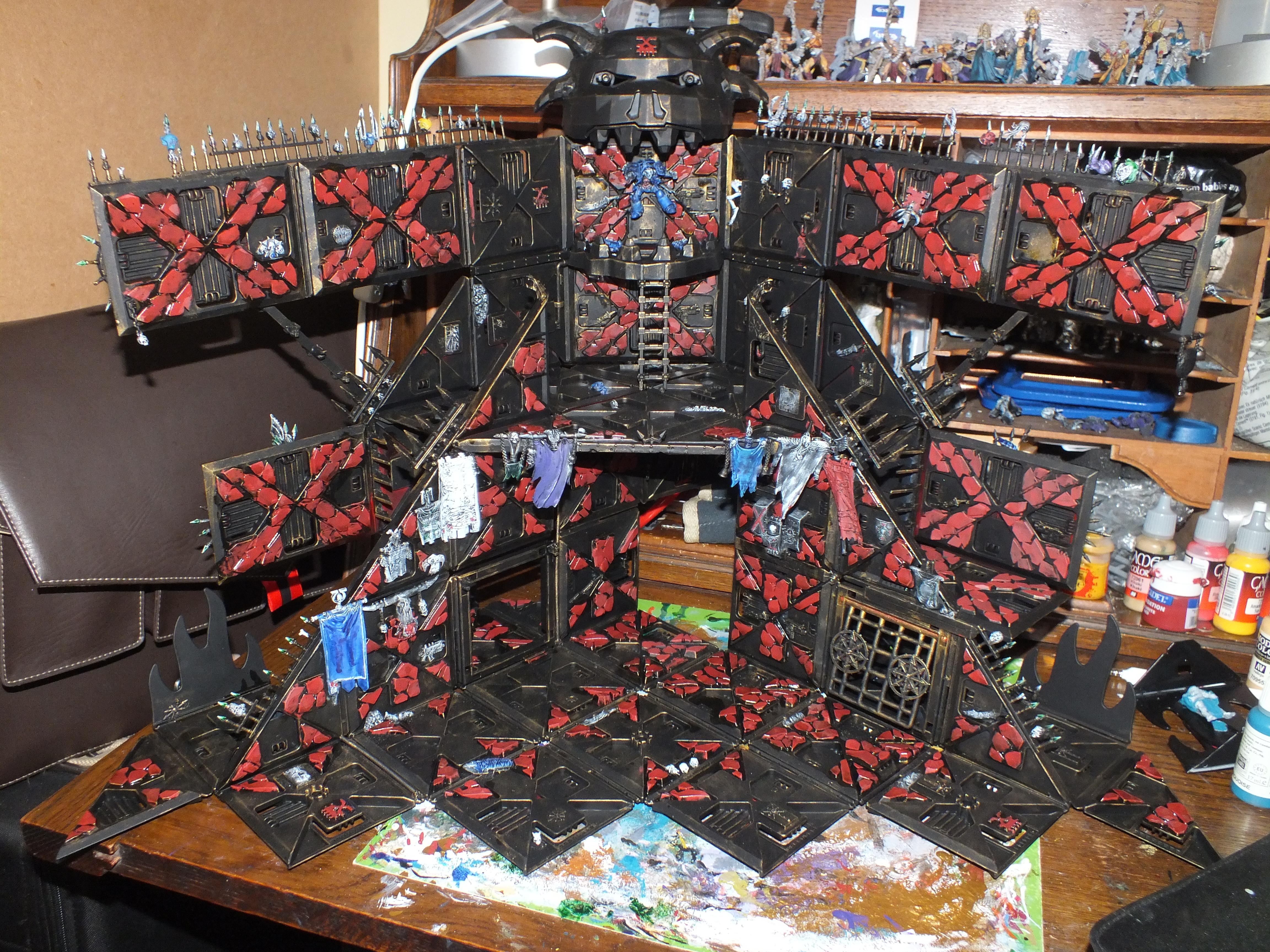 Terrain, Shrine of Khorne WIP 4