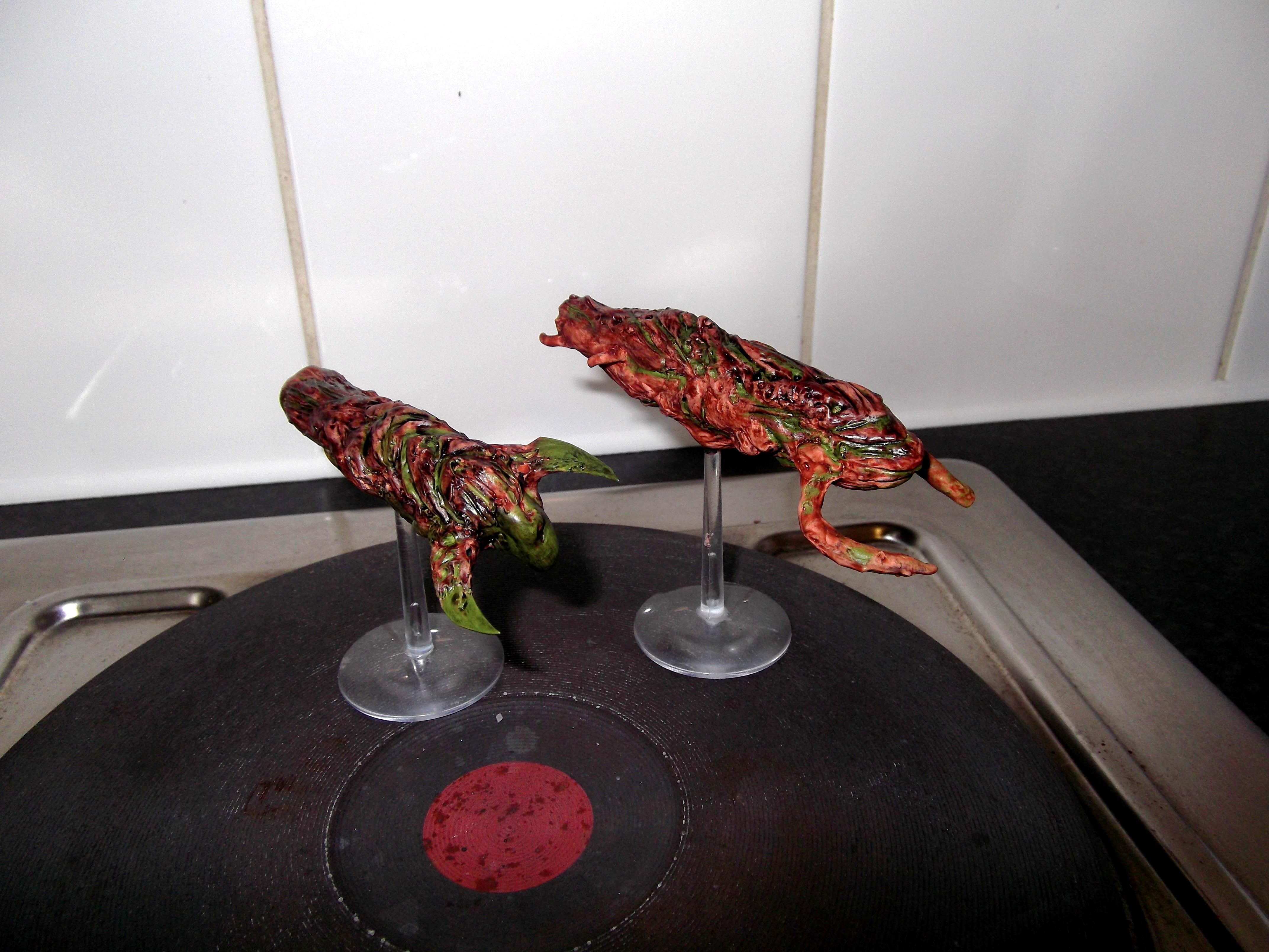 Battlefleet Gothic, Fleet, Greenstuff, Hive Ship, Scratch Build, Sculpting, Ships, Space, Tyranids, Warhammer 40,000