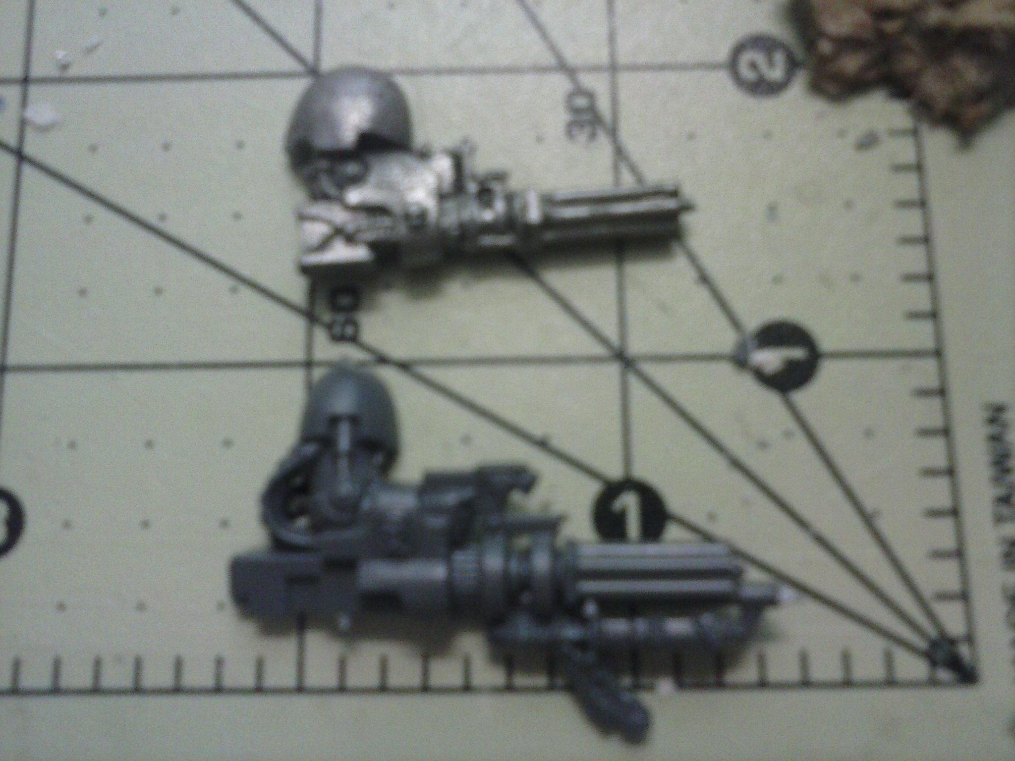 Arms, Assault Cannon, Comparison, Size, Space Marines, Terminator Armor