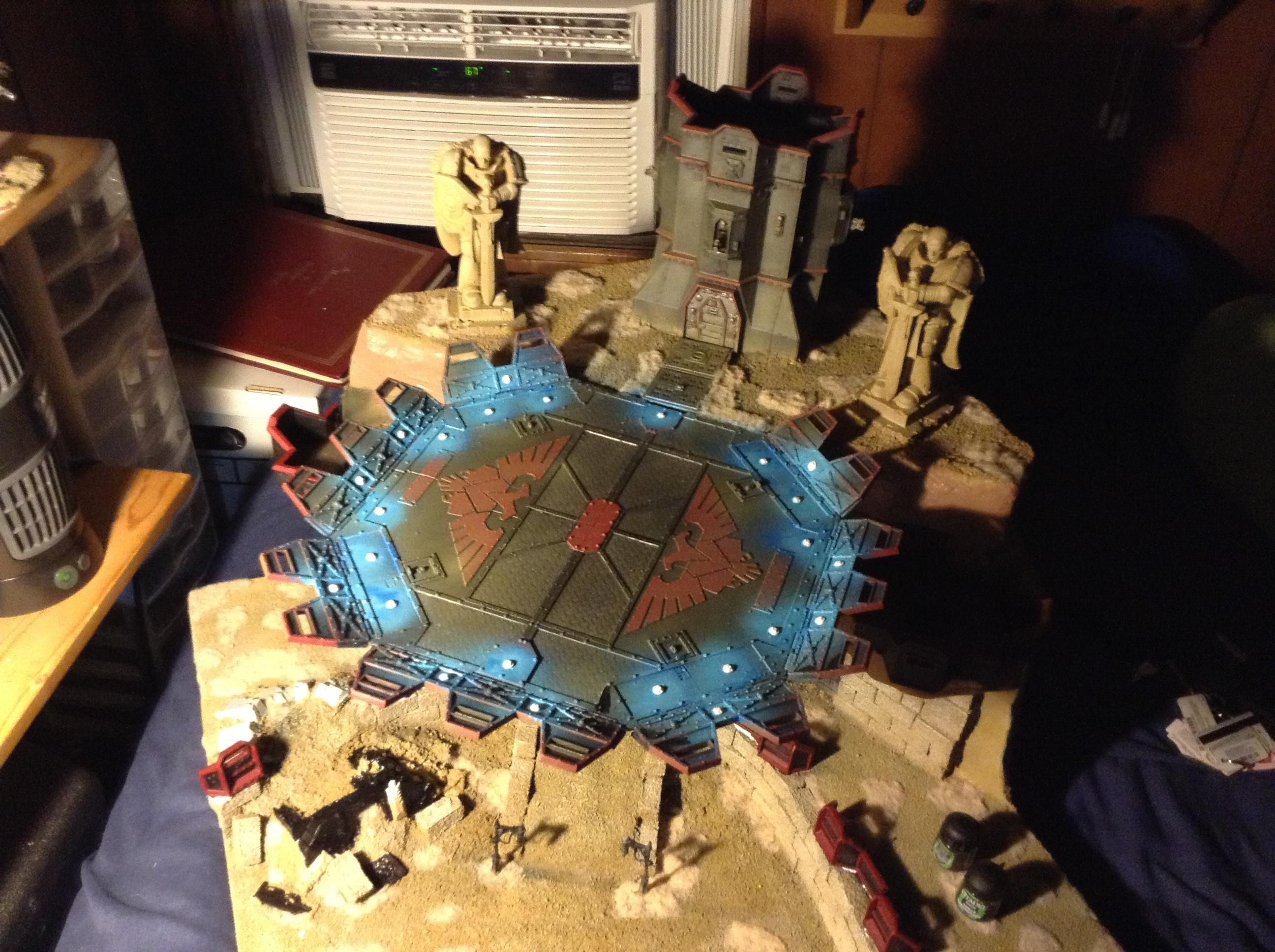 Skyshield Landing Pad, Terrain