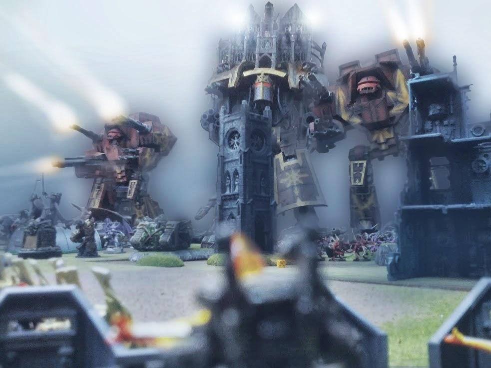 Chaos Titan, Emperor Titan, Imperator Titan, Warmaster