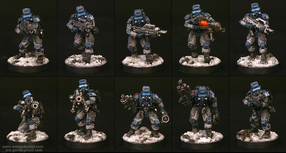 Elysian, Elysian Drop Troop, Imperial Guard, Jca, Snow, Winter