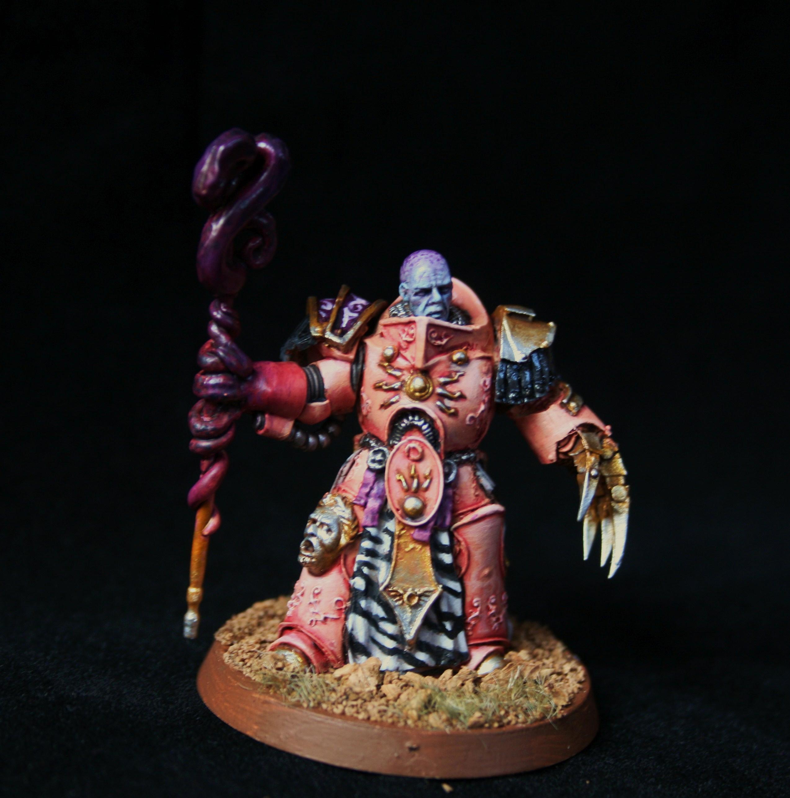 Chaos, Conversion, Lord, Pink, Slaanesh, Tentacle
