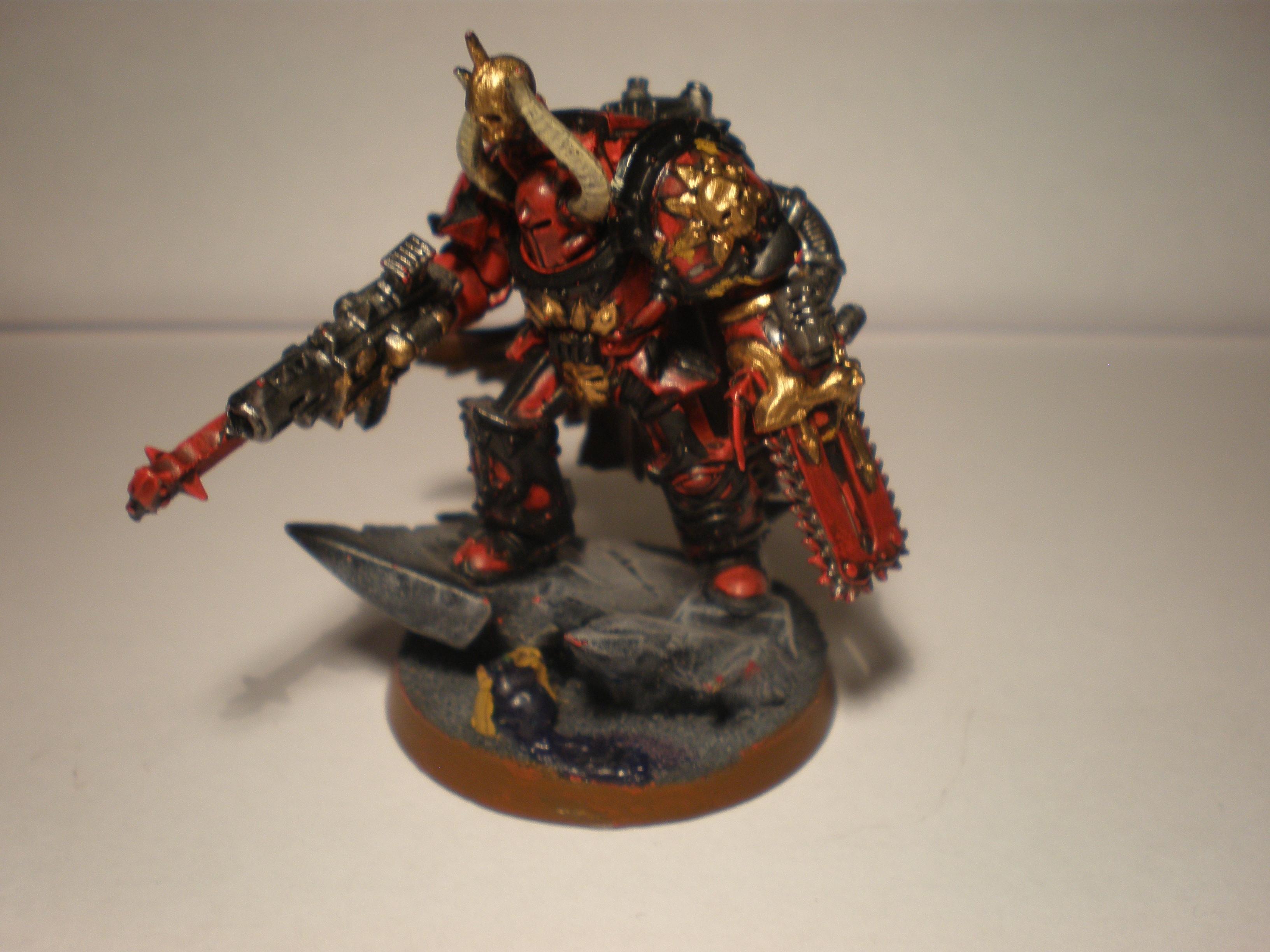 Terminator Lord with chainfist and a combi-melta