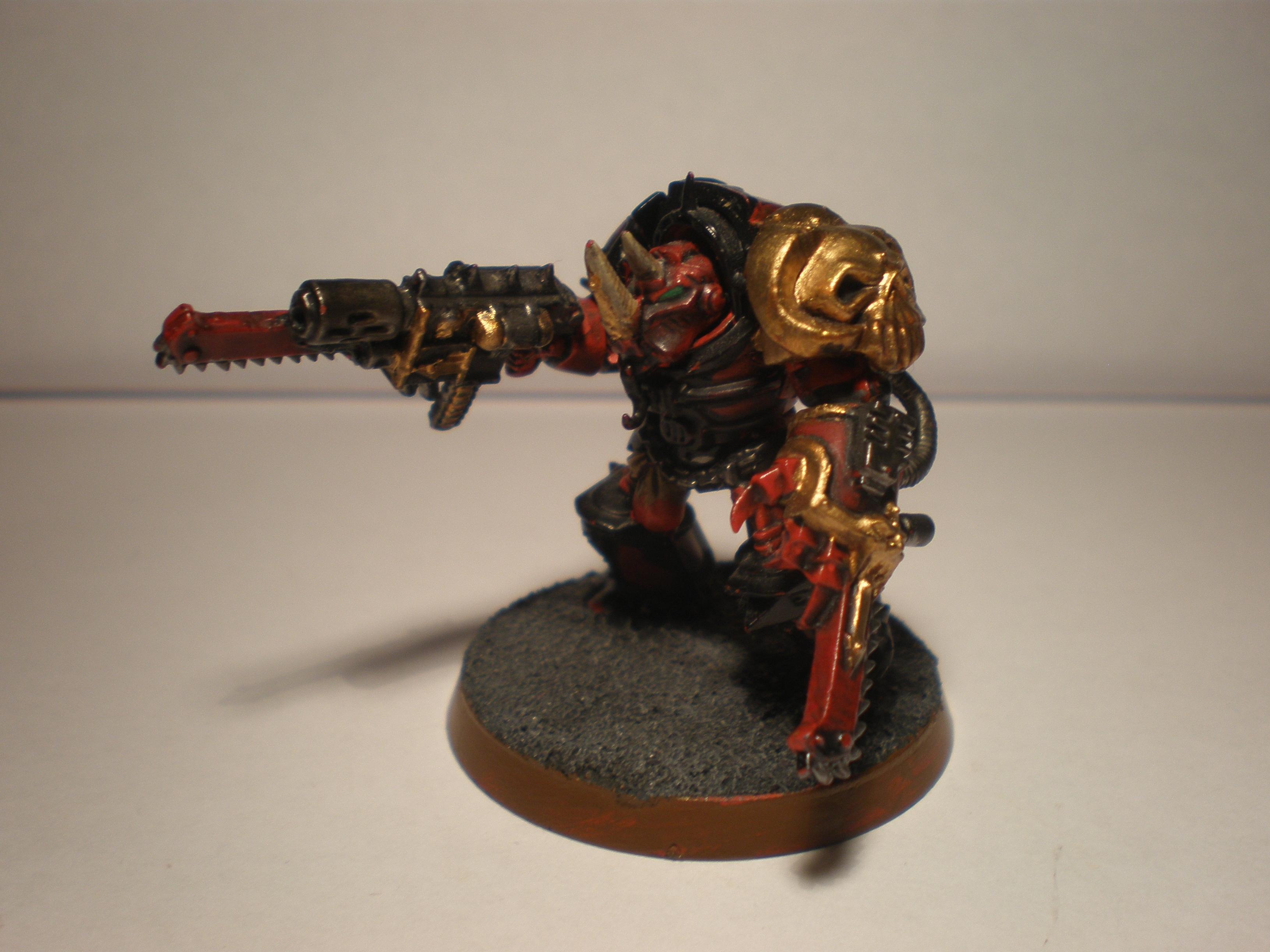 Terminator Chamion with combi-melta and a chainfist