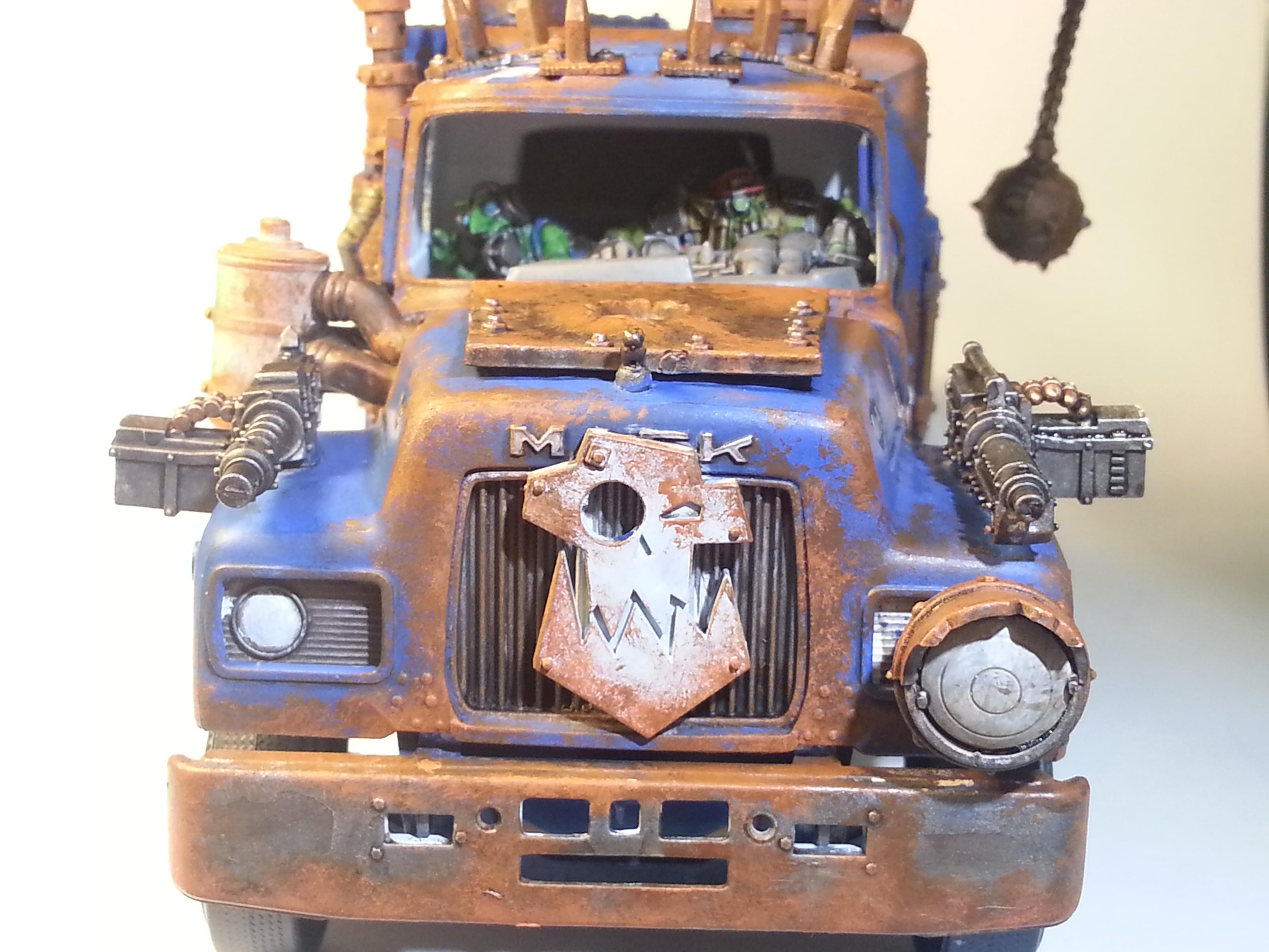 Orks, Truck, Weathered