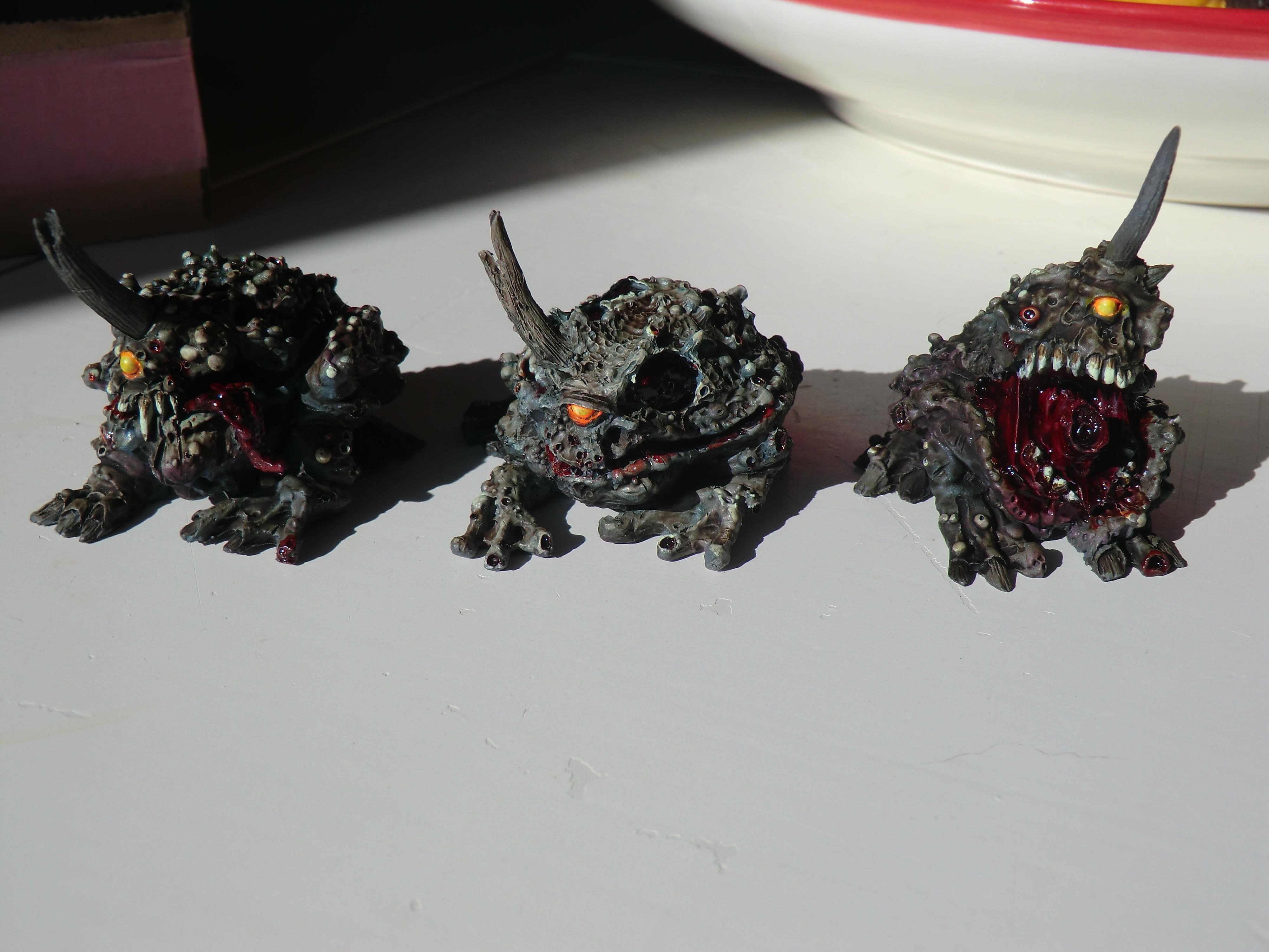 Beast Of Nurgle, Forge World, Frog, Frogs, Nurgle, Palanquin, Plague, Plague Toads, Toad, Toads