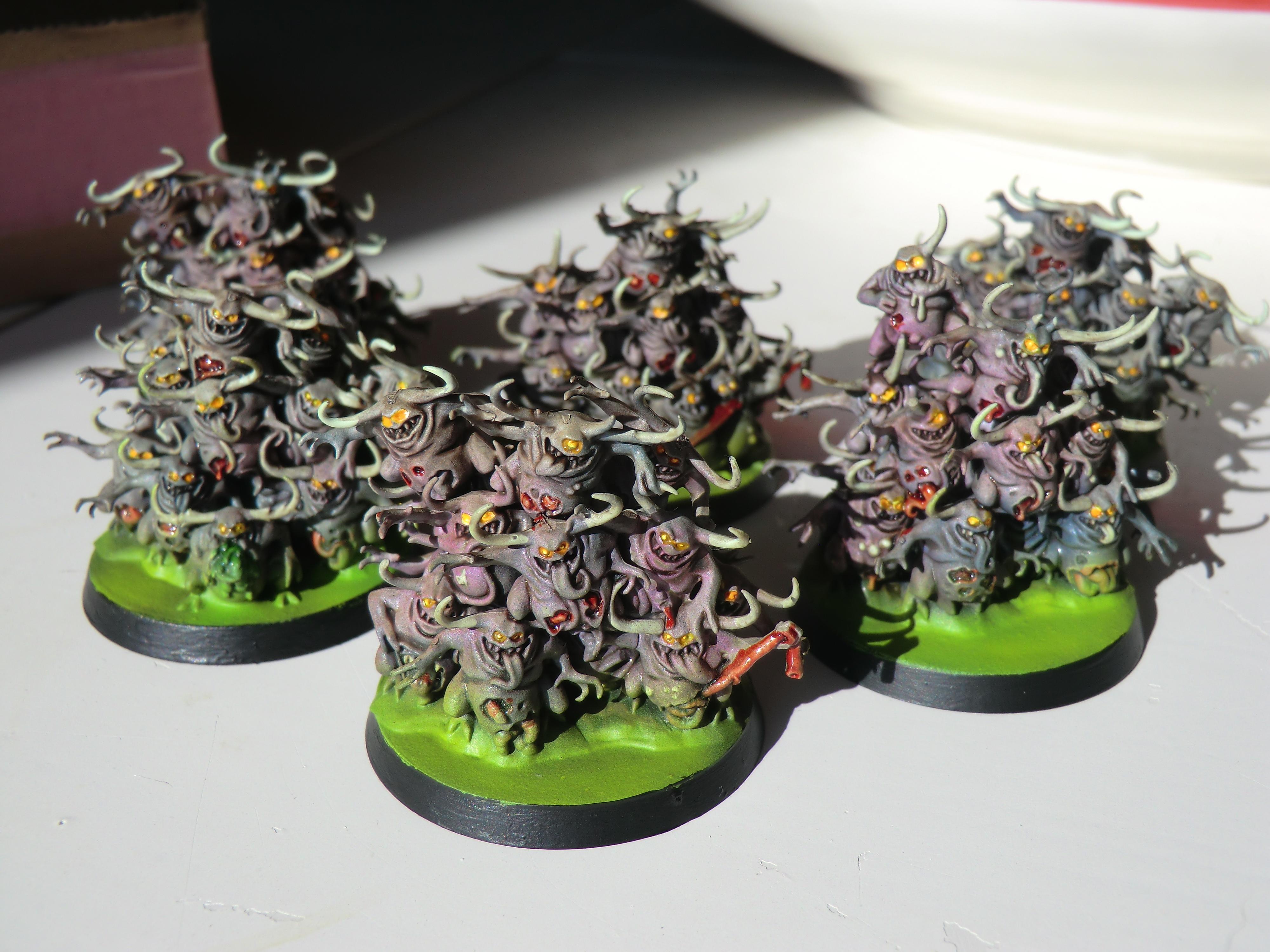 Daemons, Nurgle, Nurgling, Nurglings, Swarm