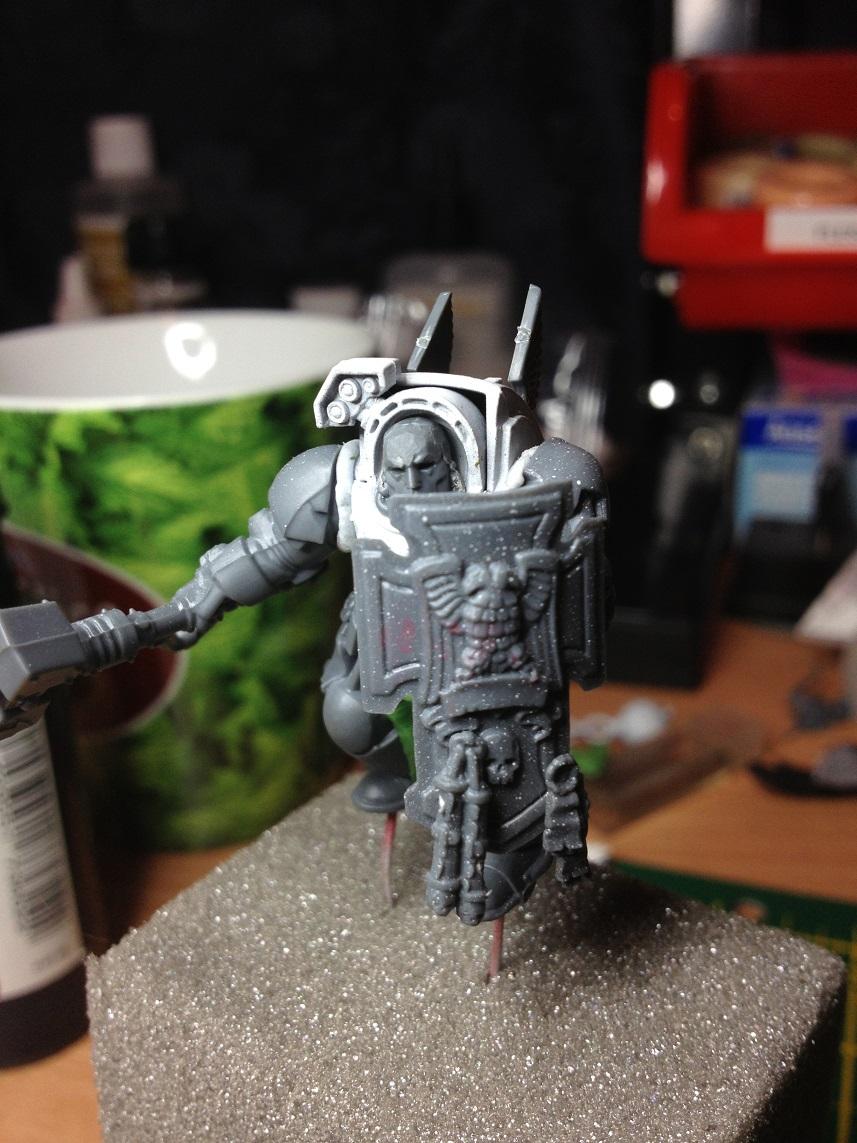 Blood Angels, Conversion, Terminator Armor, Work In Progress
