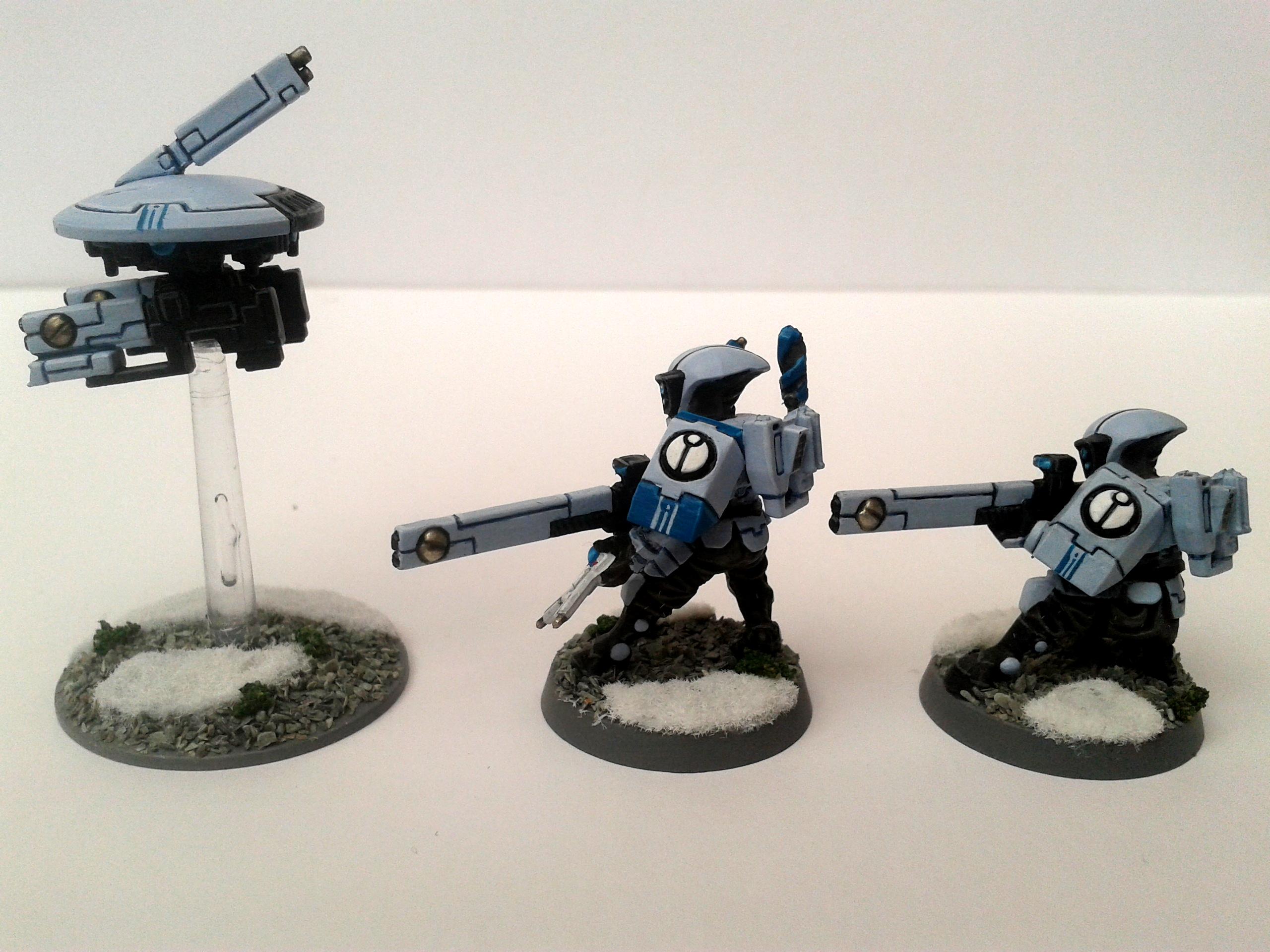 Blue, Bork'an, Broadsides, Camouflage, Caste, Drone, Fire, Free, Freehand, Gun, Hand, Pathfinders, Pulse, Red, Rifle, Sept, Shield, Snow, Tau, Turquoise, Warriors