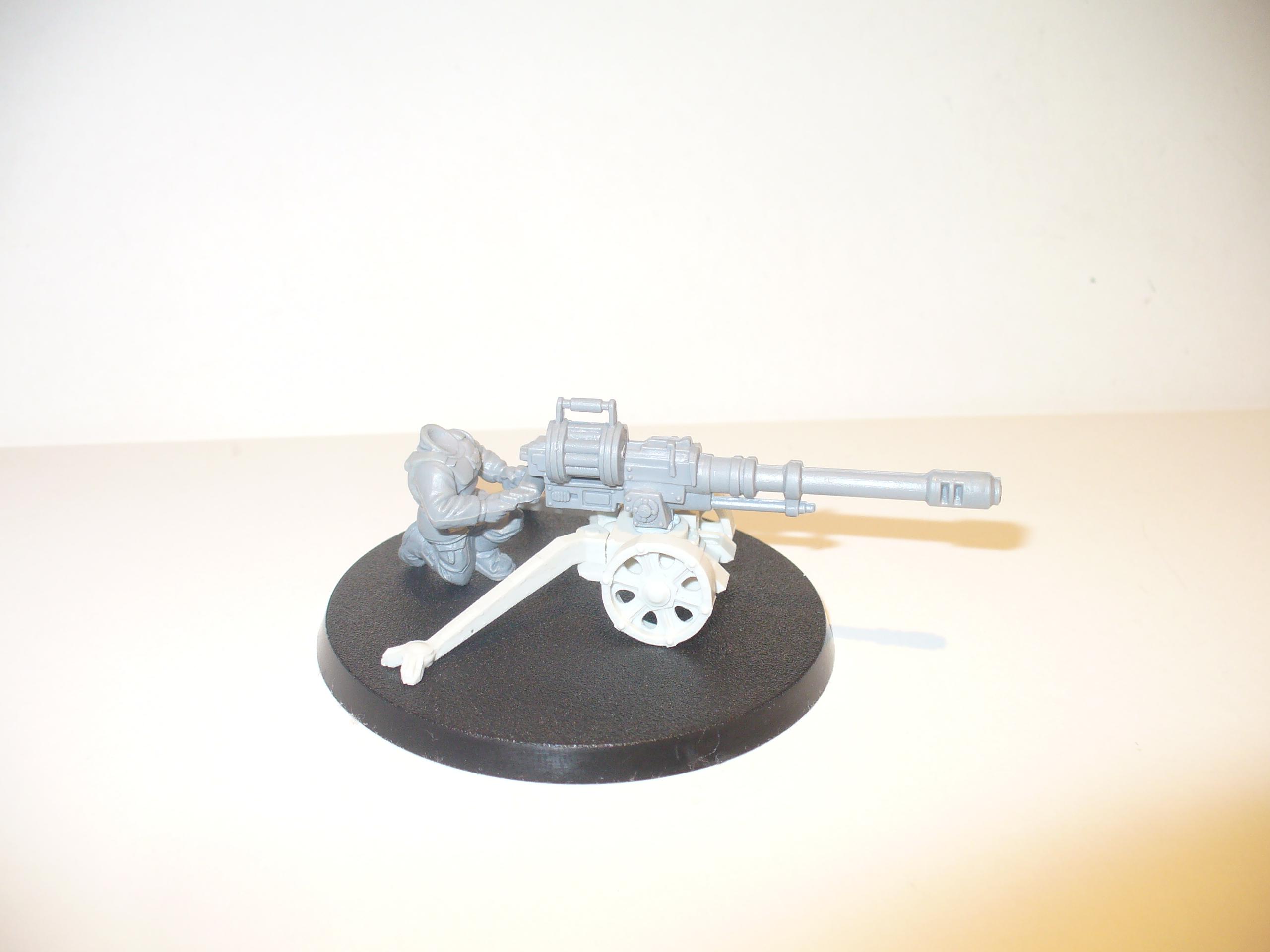 Autocannon, Forge Planet, Gun Carriage, Heavy Weapon, Imperial Guard