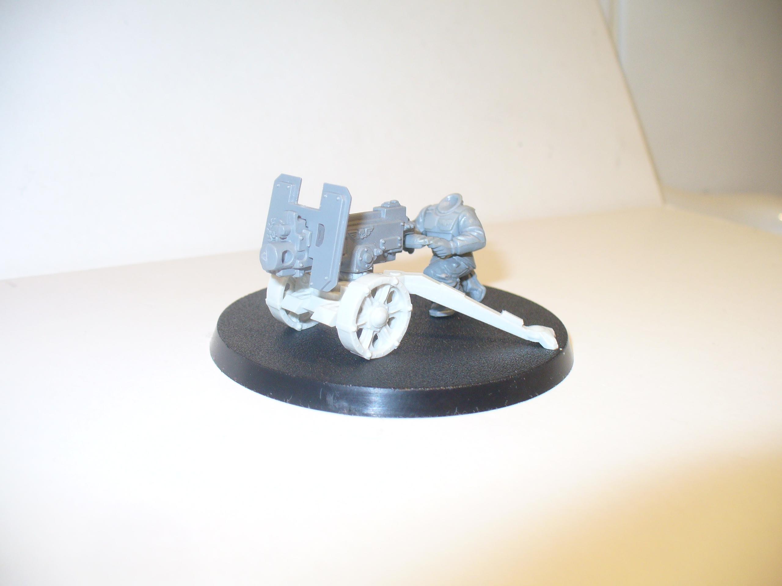 Forge Planet, Gun Carriage, Heavy Bolter, Heavy Weapon, Imperial Guard