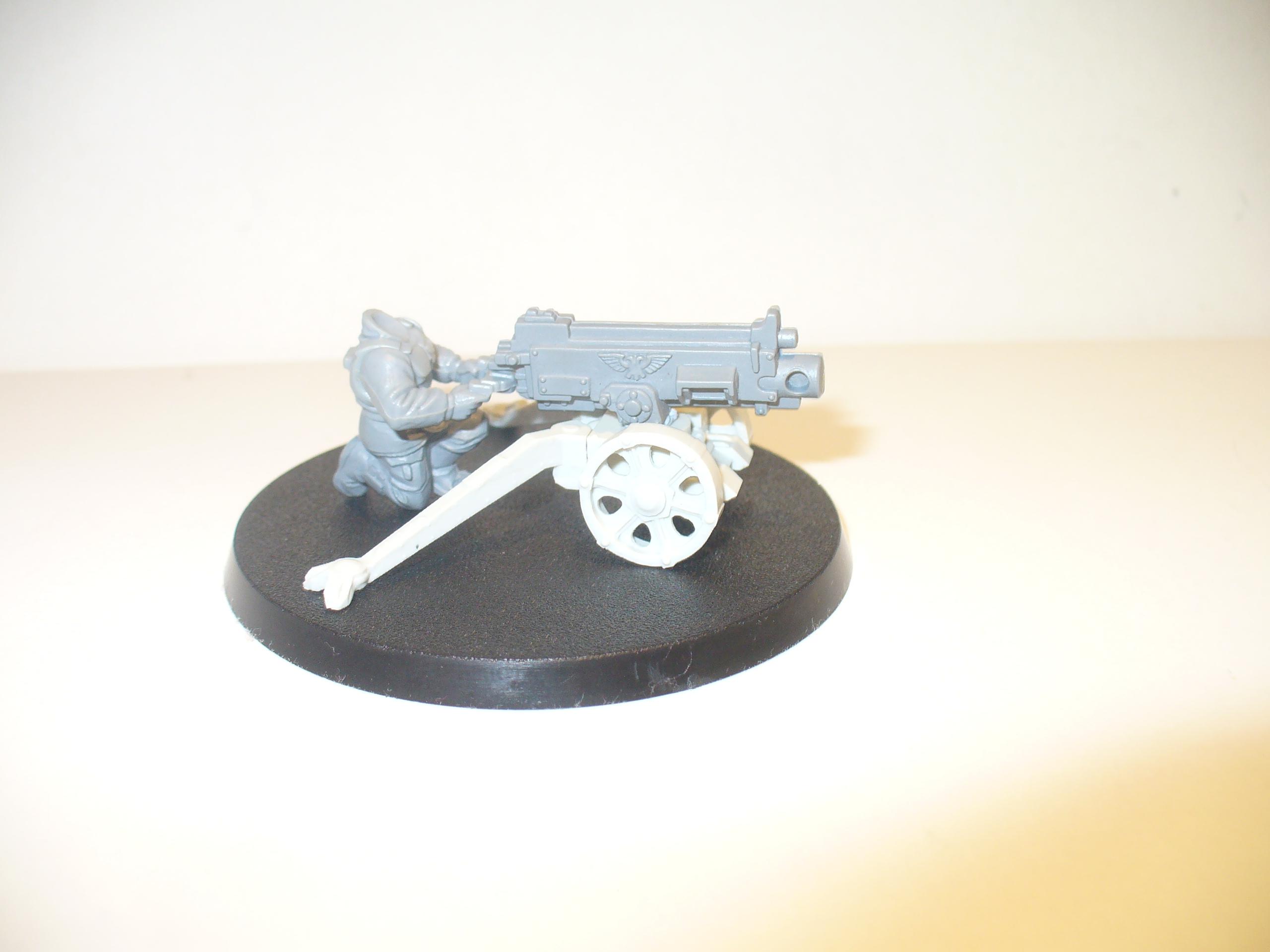 Forge Planet, Gun Carriage, Heavy Bolter, Heavy Weapon, Imperial Guard