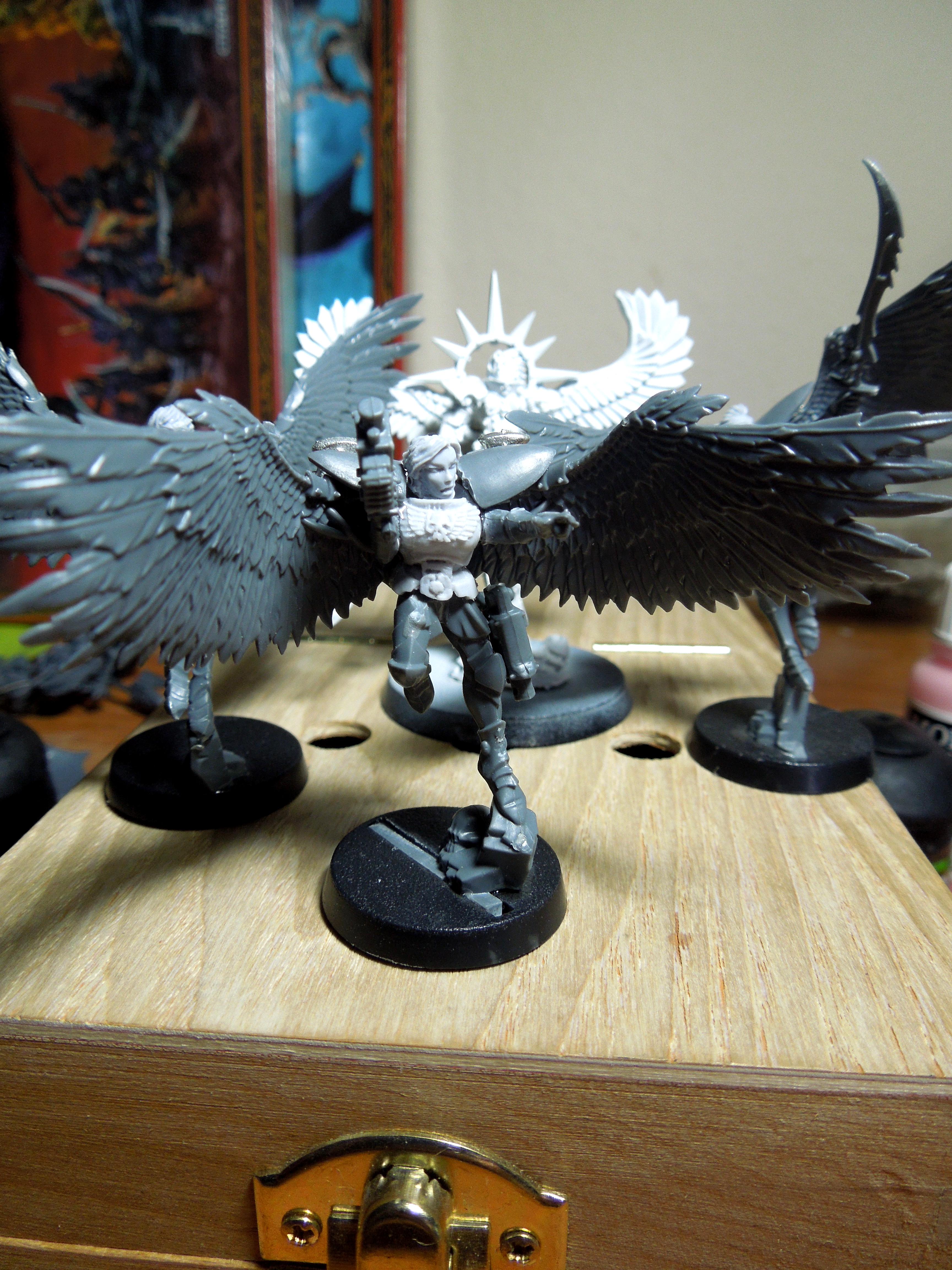 Battle Sisters, Bolters, Seraphim, Seraphim Superior, Sister Superior, Sisters Of Battle