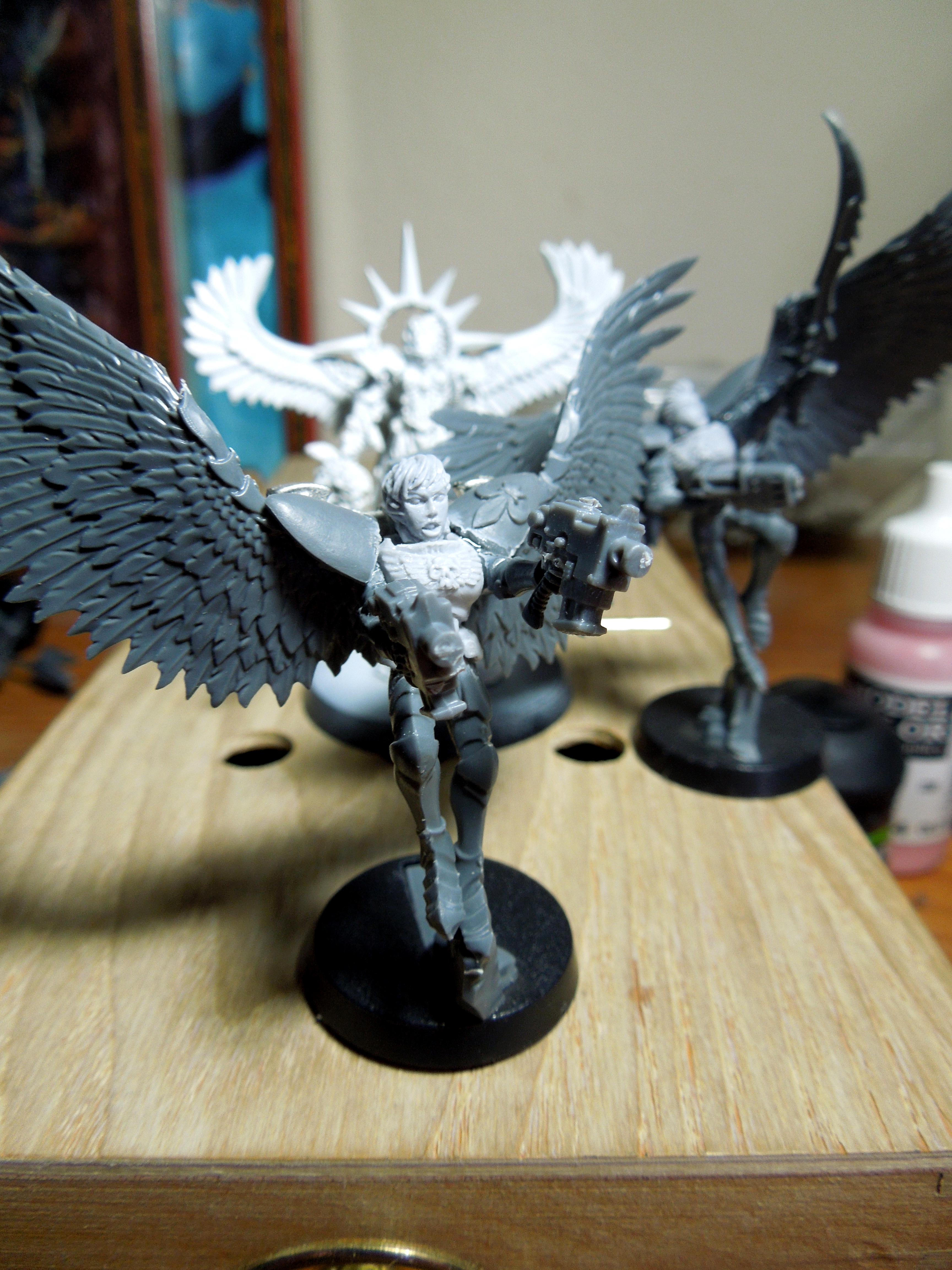 Battle Sisters, Bolters, Seraphim, Seraphim Superior, Sister Superior, Sisters Of Battle